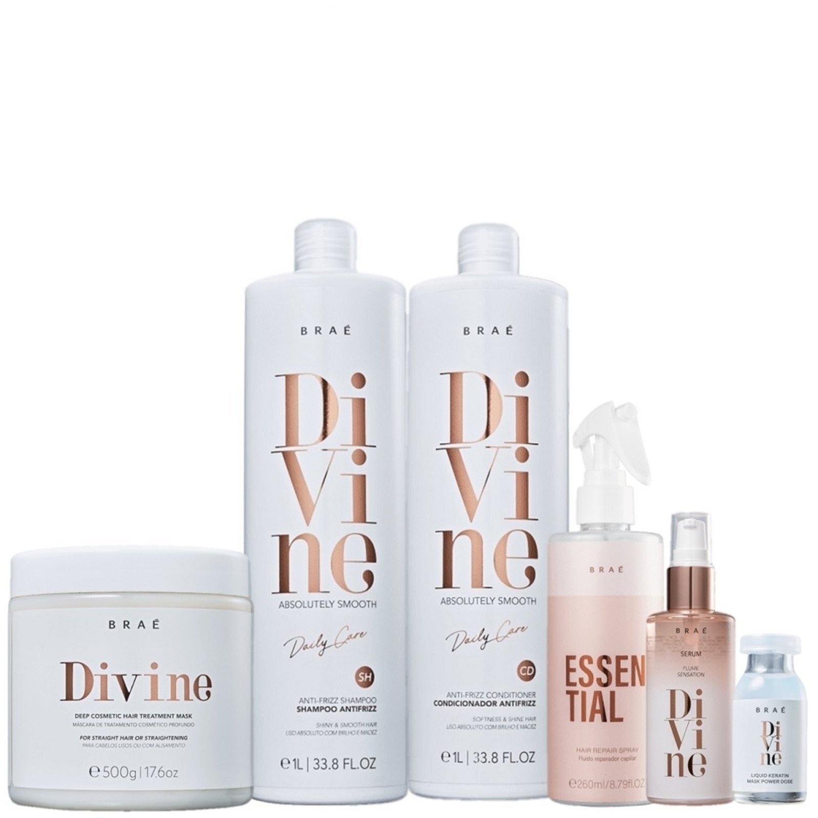 Kit Brae Divine Power Dose (6 Produtos)