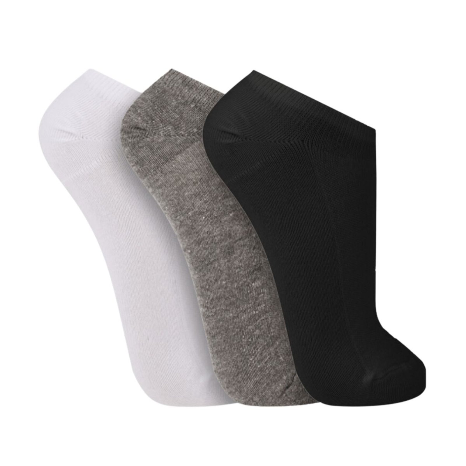KIT com 3 meias unissex cano curto Trifil