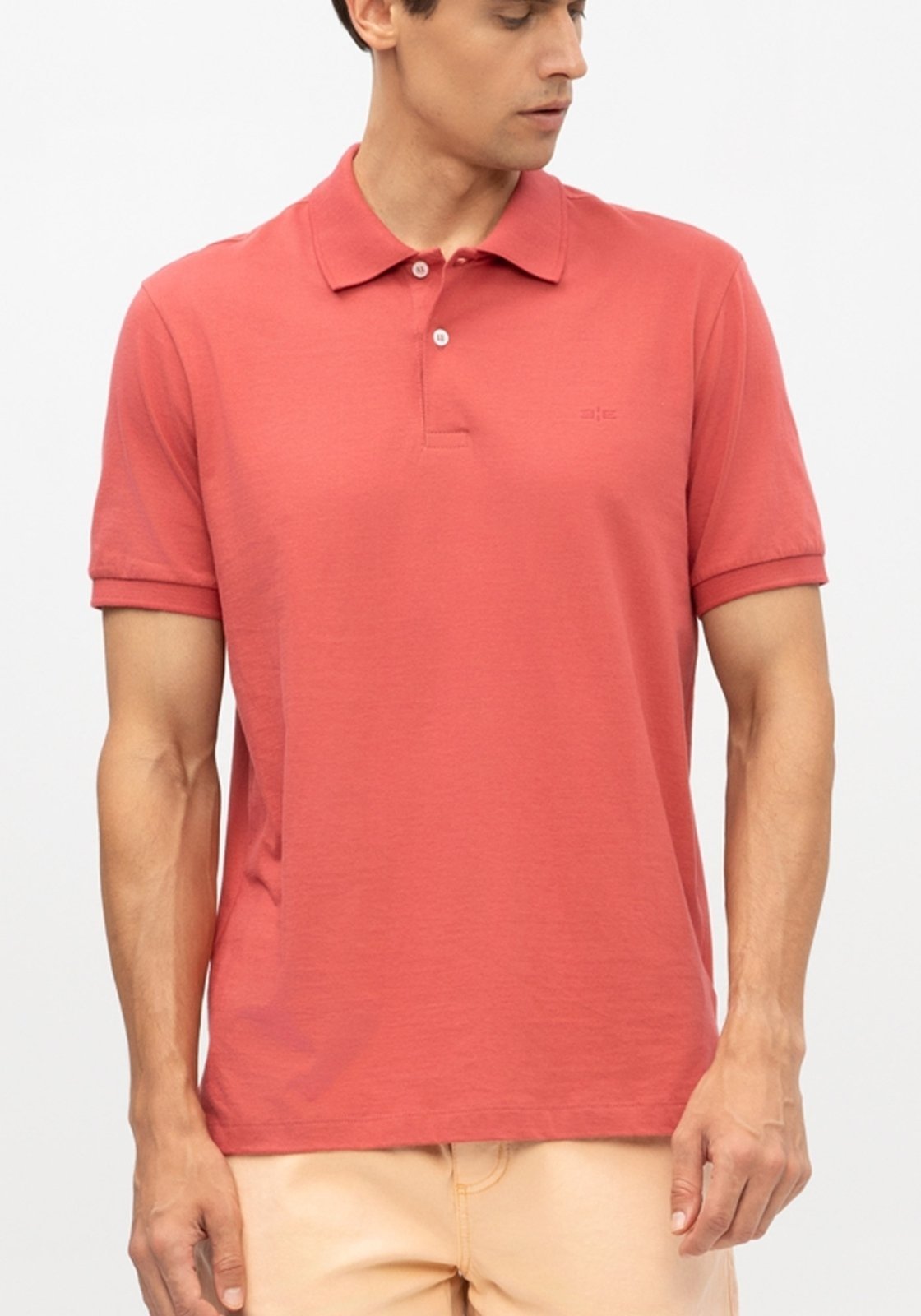 Camisa Polo Masculina em Meia Malha Colors