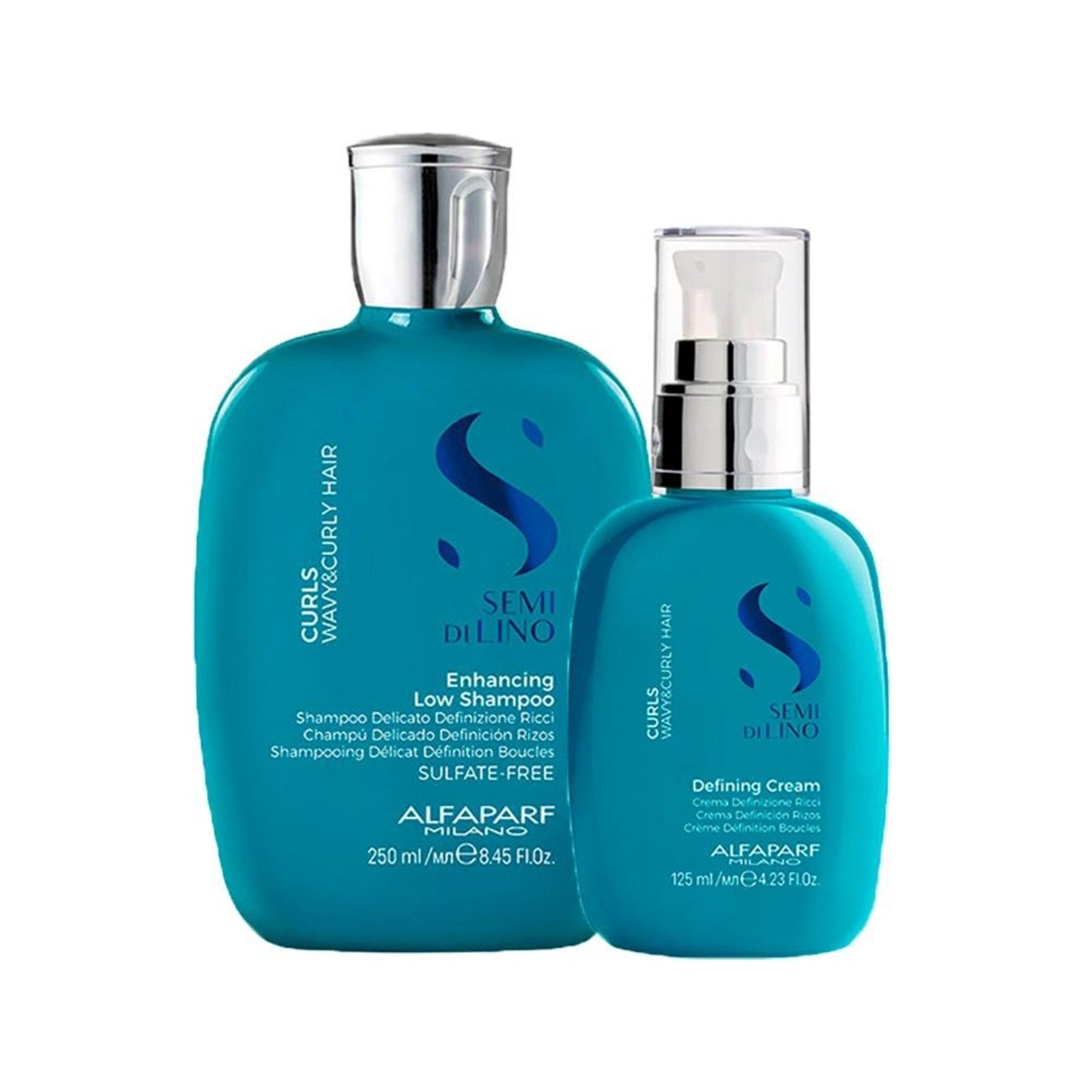 Alfaparf Semi Di Lino Curls Shampoo e Creme