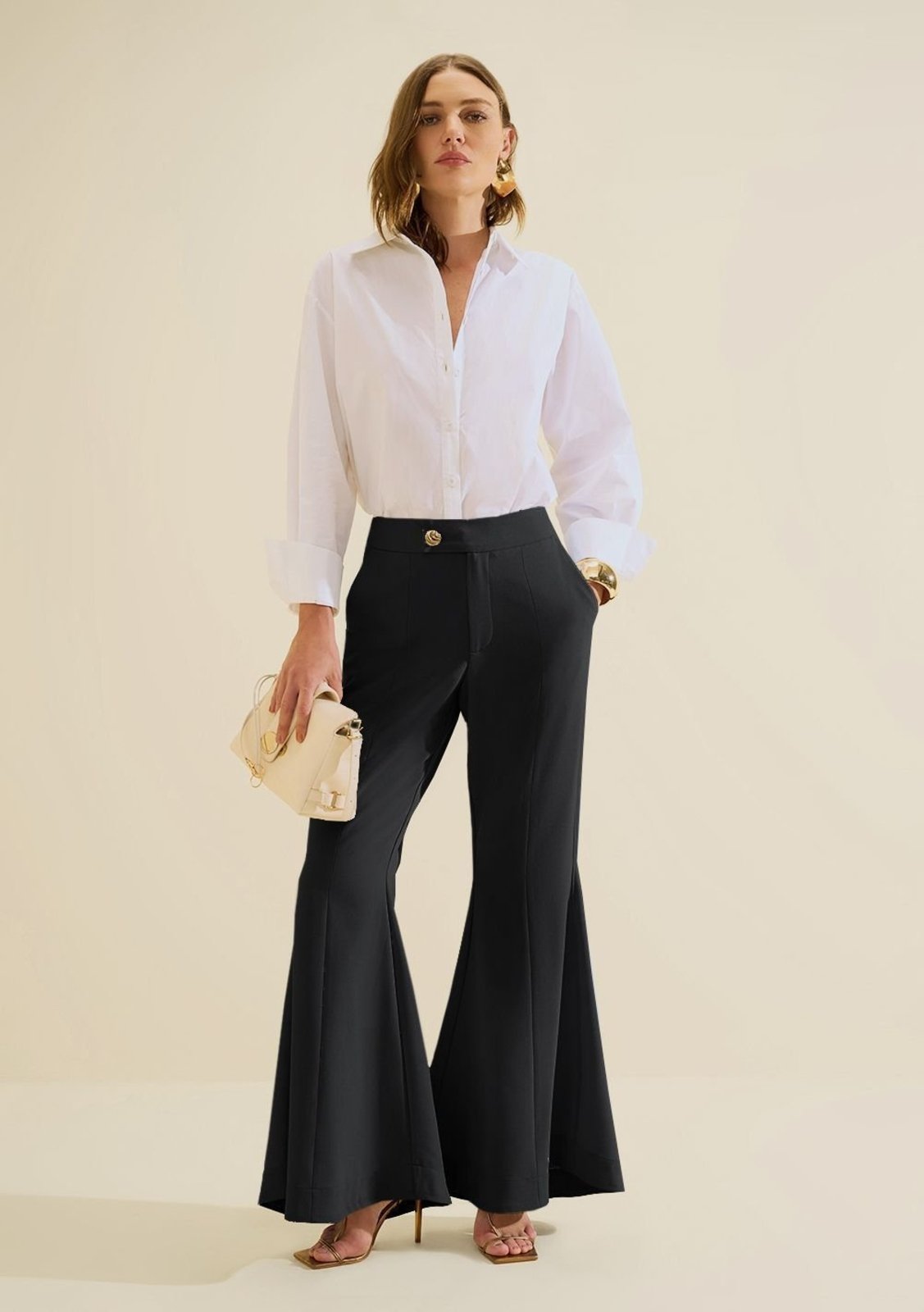 Calca Flare Origem - Preto