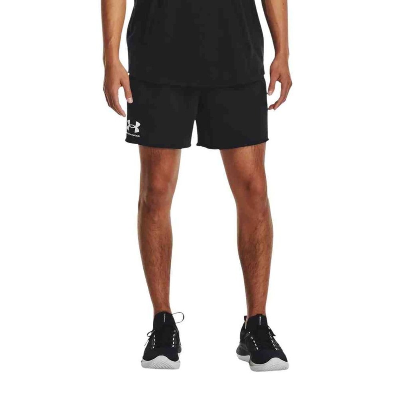 Shorts Masculino Curto Under Armour Rival Terry Preto