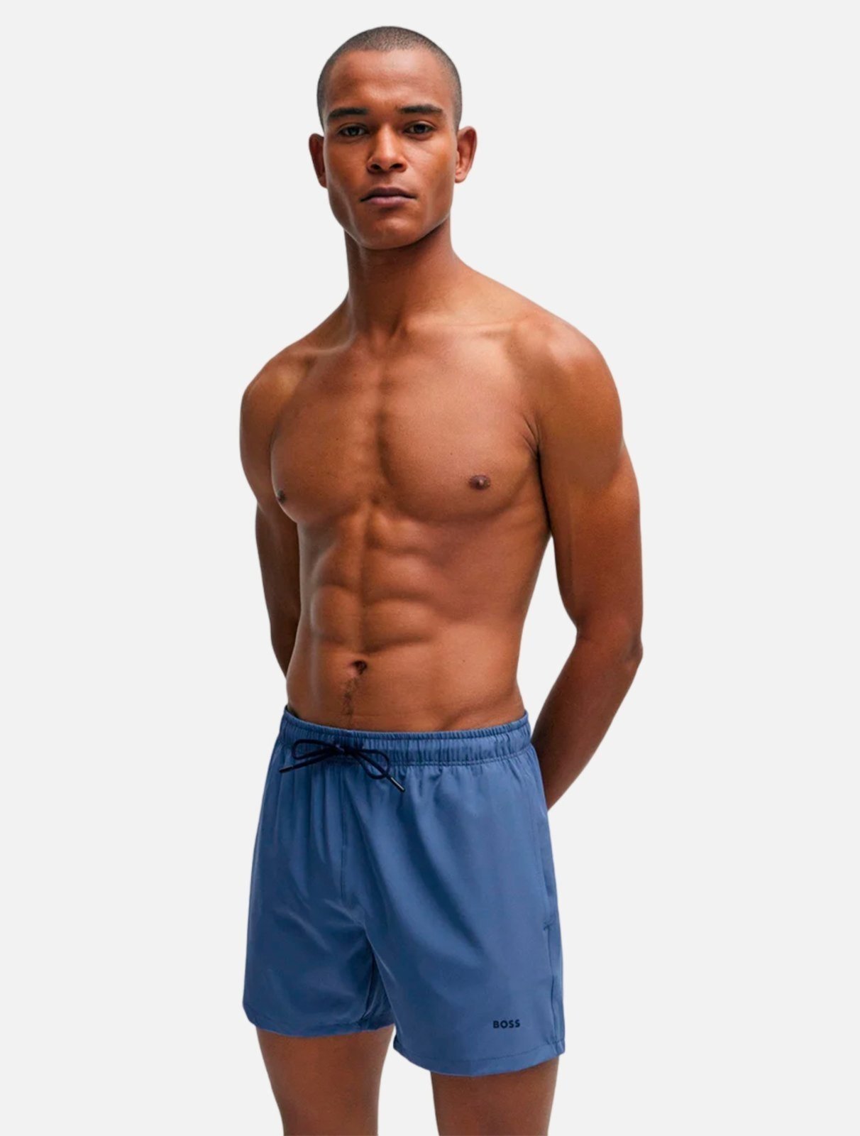 Short Hugo Boss Beach Tio Regular Azul