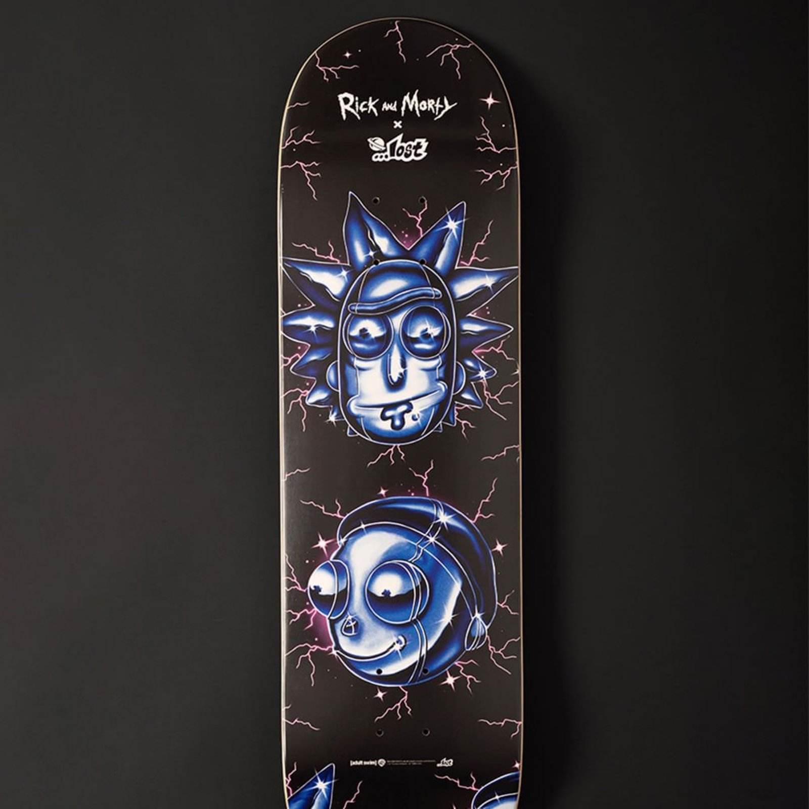Vista 2 Shape Lost X Rick and Morty - Storm preto Lost preto
