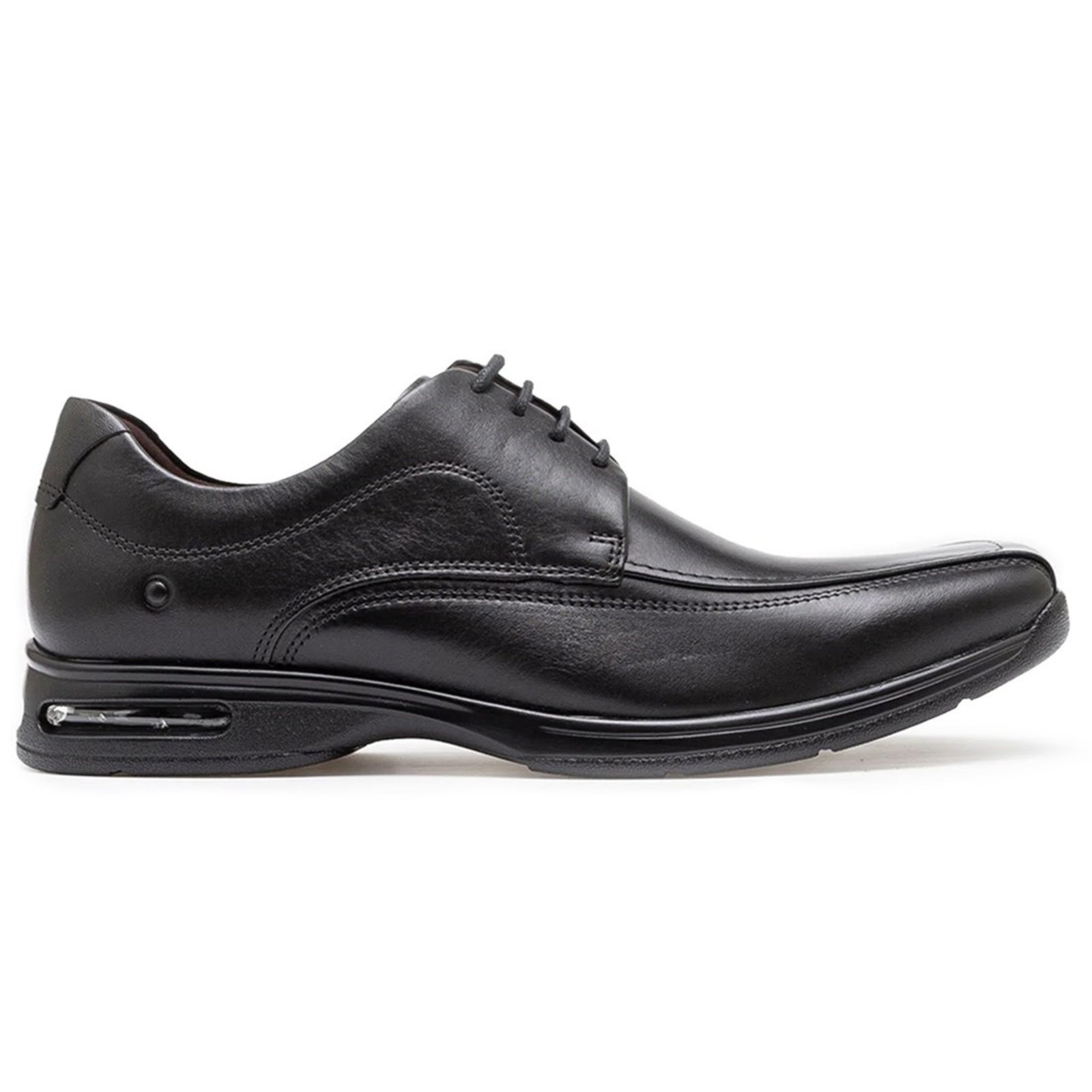 Sapato Social De Couro Democrata Smart Comfort Ar Spot 448026