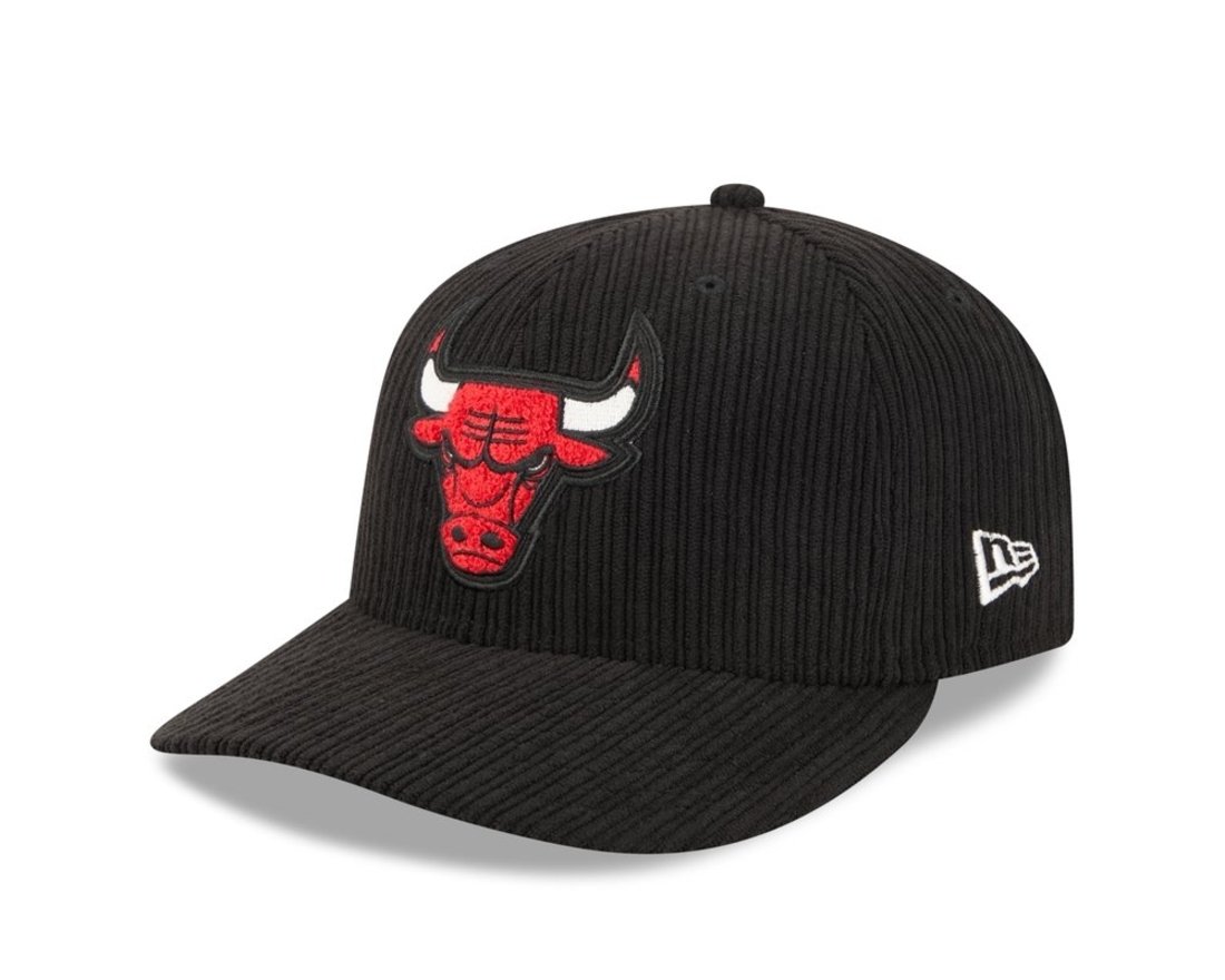 Bone New Era 59FIFTY Chicago Bulls NBA Preto
