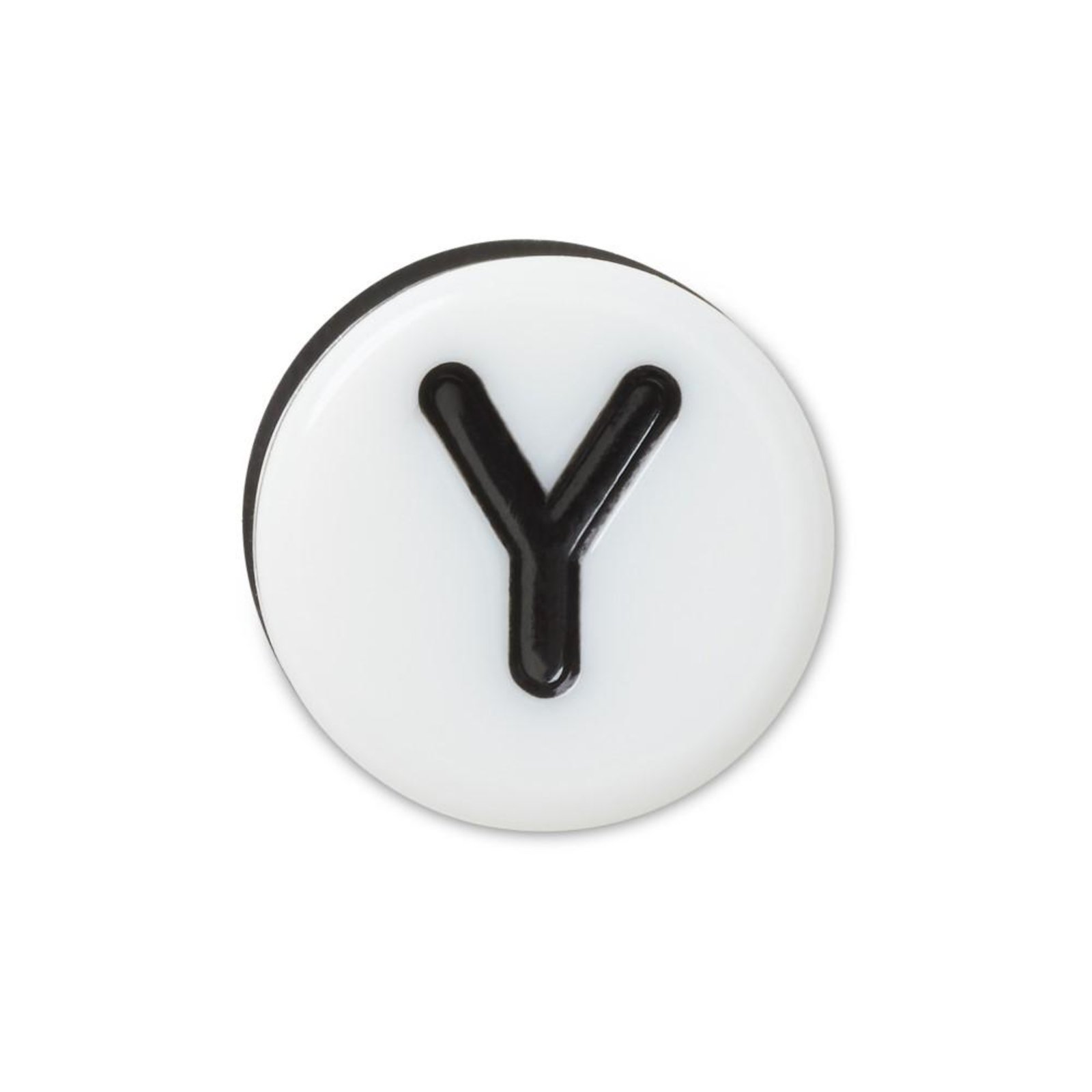 Vista 2 Infantil - Jibbitz™ Letra Y Pequena Crocs branco