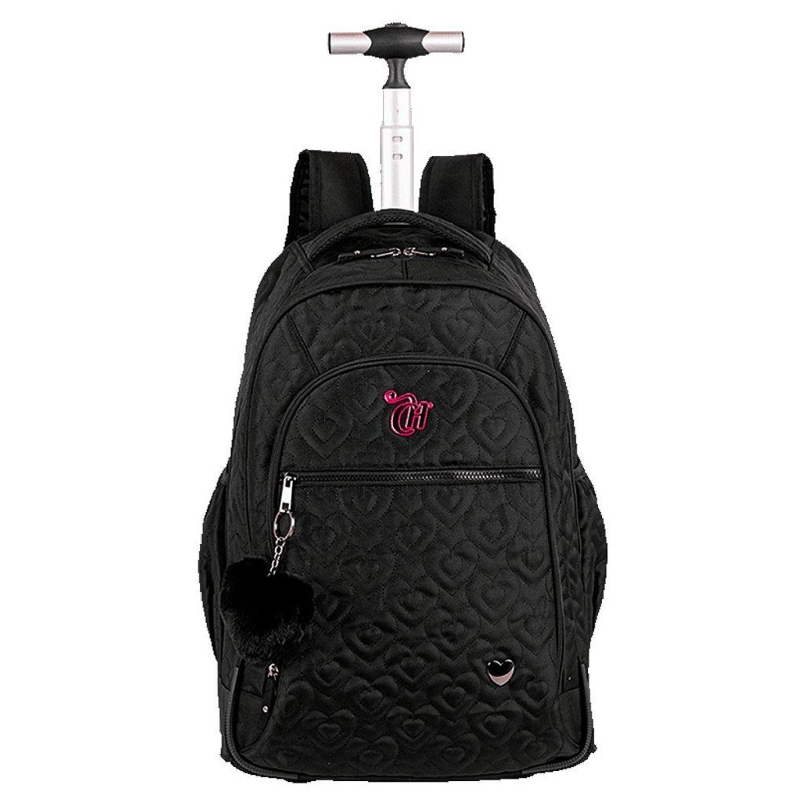 Vista 2 Infantil - Mochila Sestini Carrinho Grande Capricho Crush Preto incolor Sestini incolor