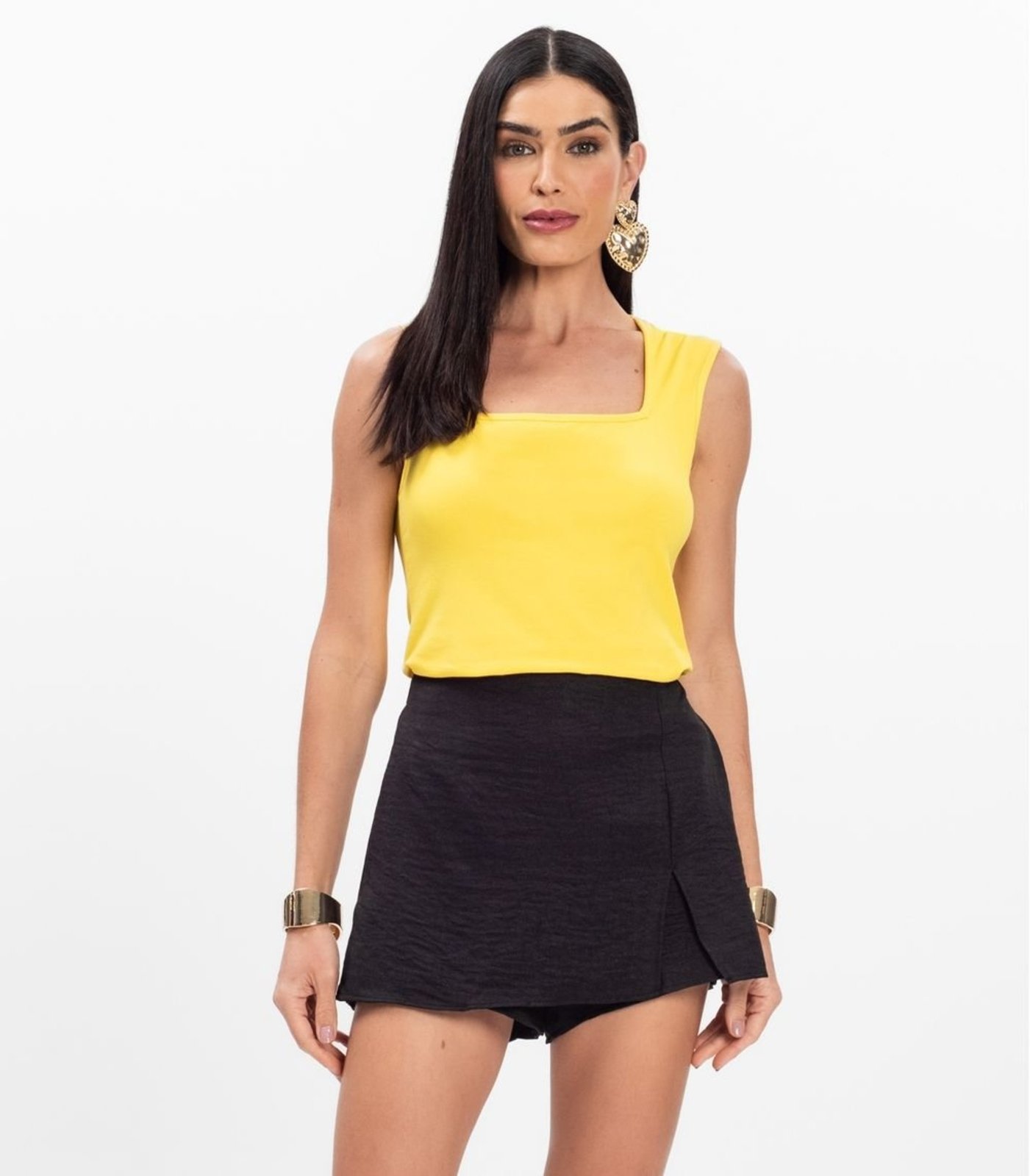 Blusa Feminina Infinita Cor Amarelo