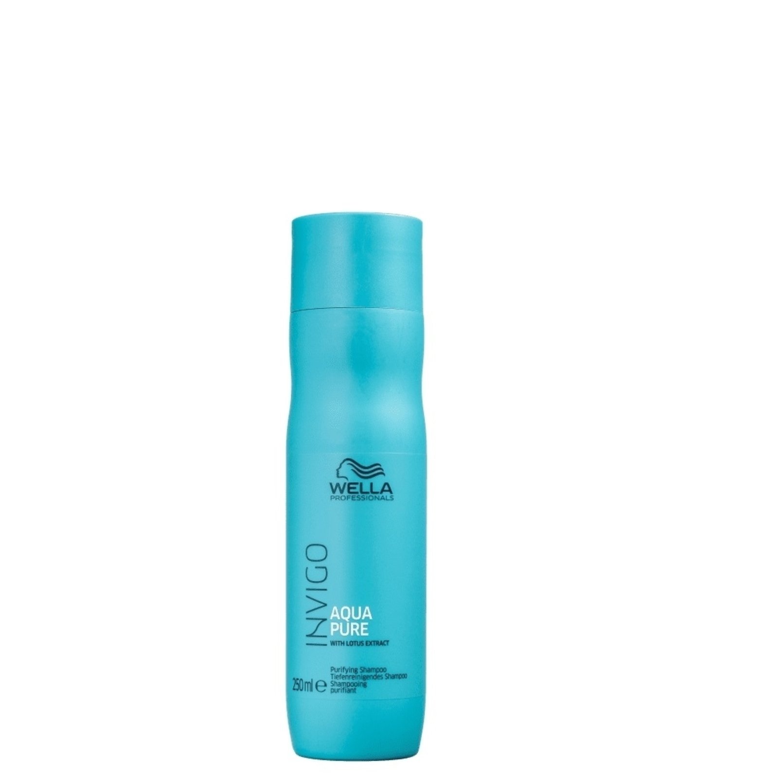 Vista 3 Kit Wella Professionals Invigo Balance Pure - Shampoo Antirresiduos 250ml (2 Unidades) aqua WELLA PROFESSIONALS aqua
