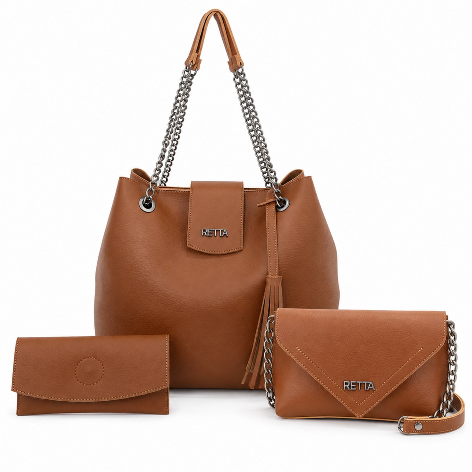 Kit Bolsas Femininas Grande Trabalho e Pequena Passeio