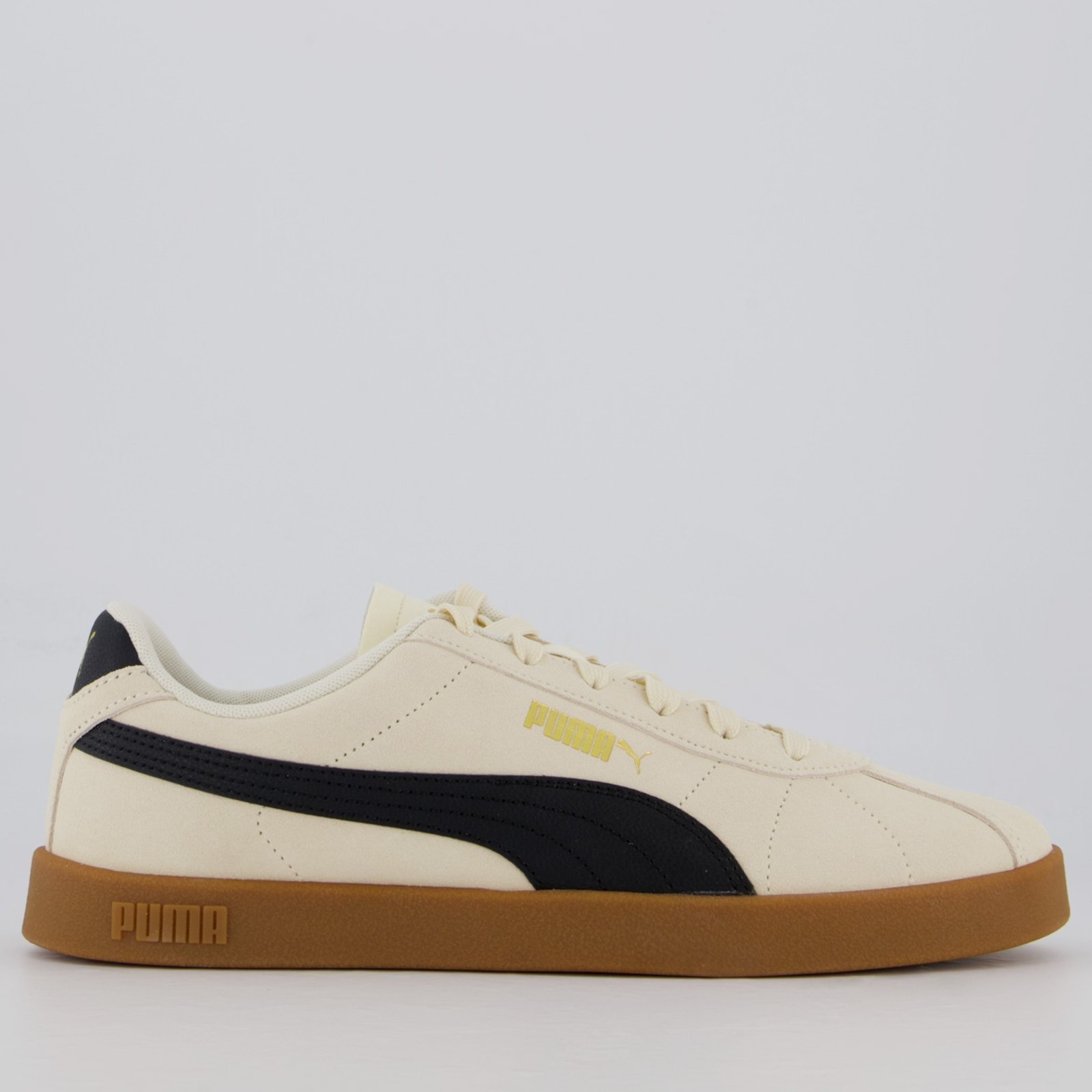 Tênis Puma Club 5V5 Bege