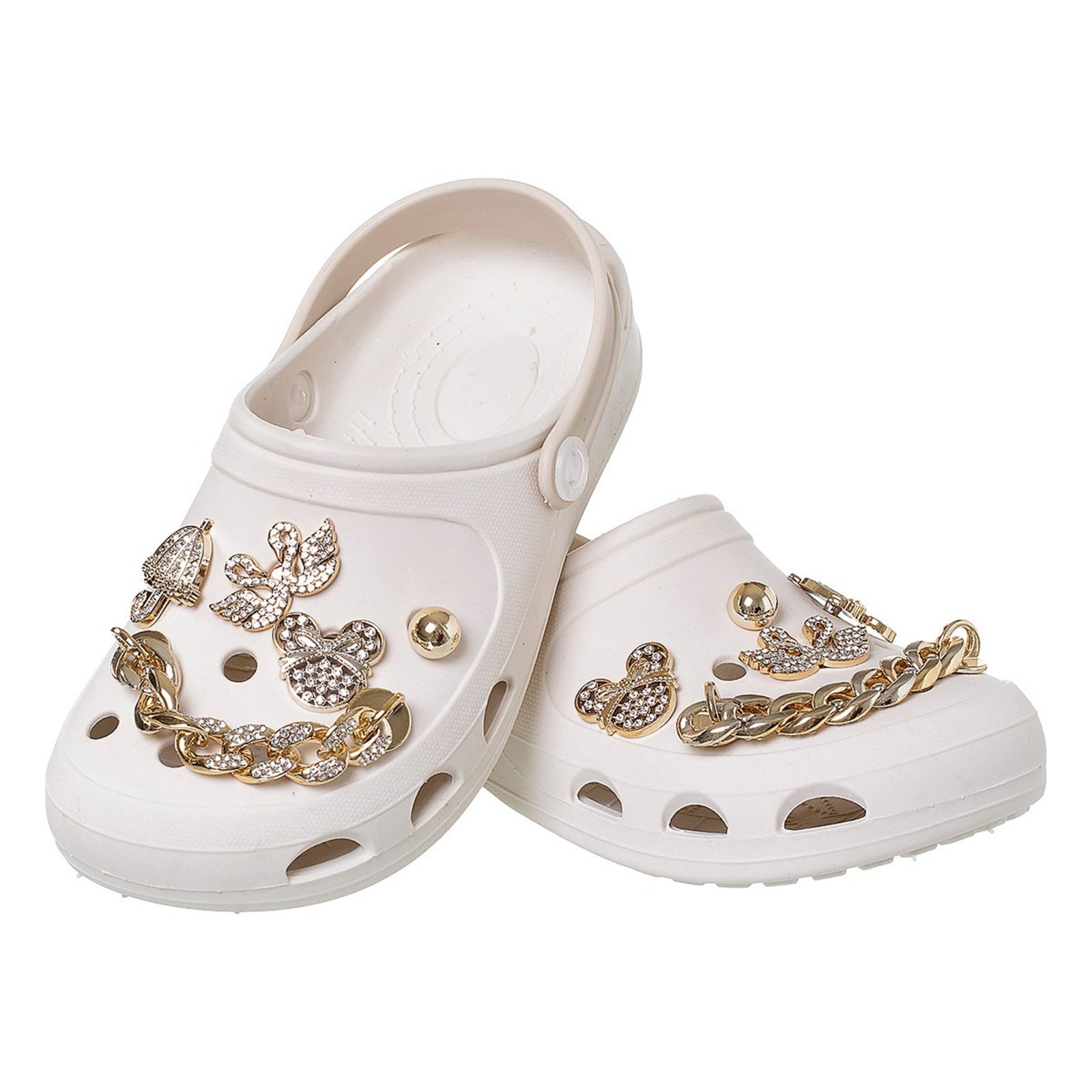Infantil - Chinelo Babuche Sandália Menina com Enfeite