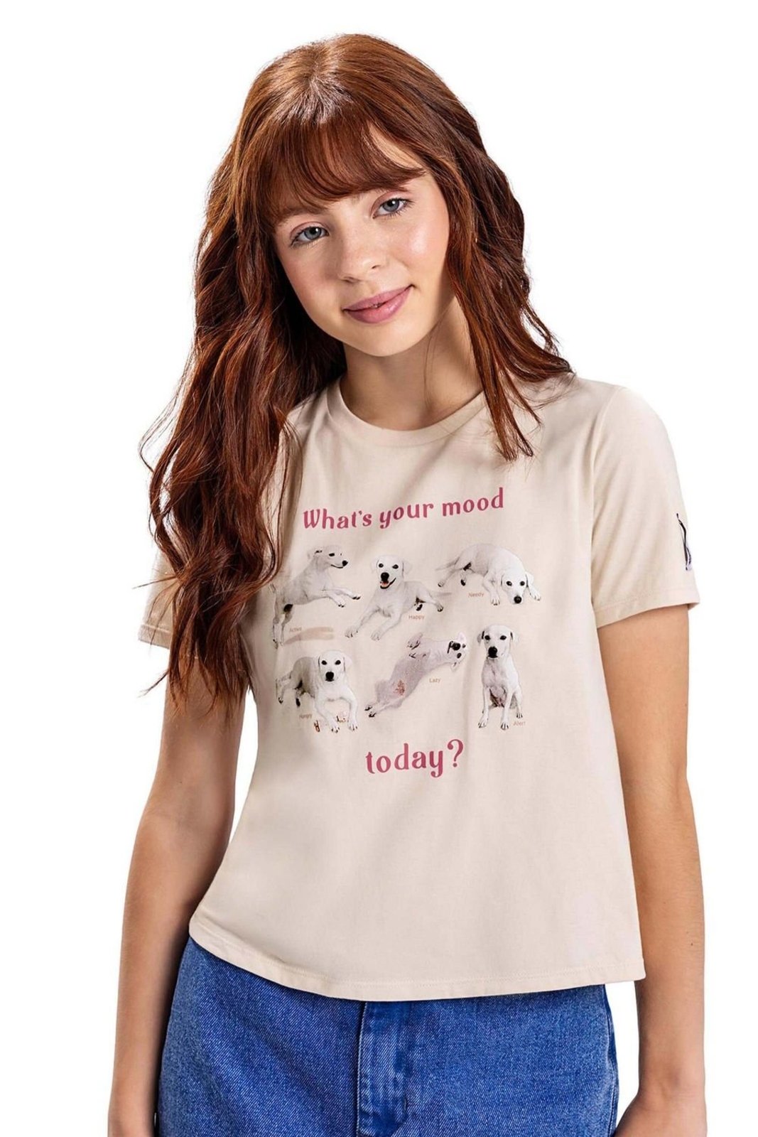 Infantil - Blusa Juvenil Menina Mood Elian Beats Bege