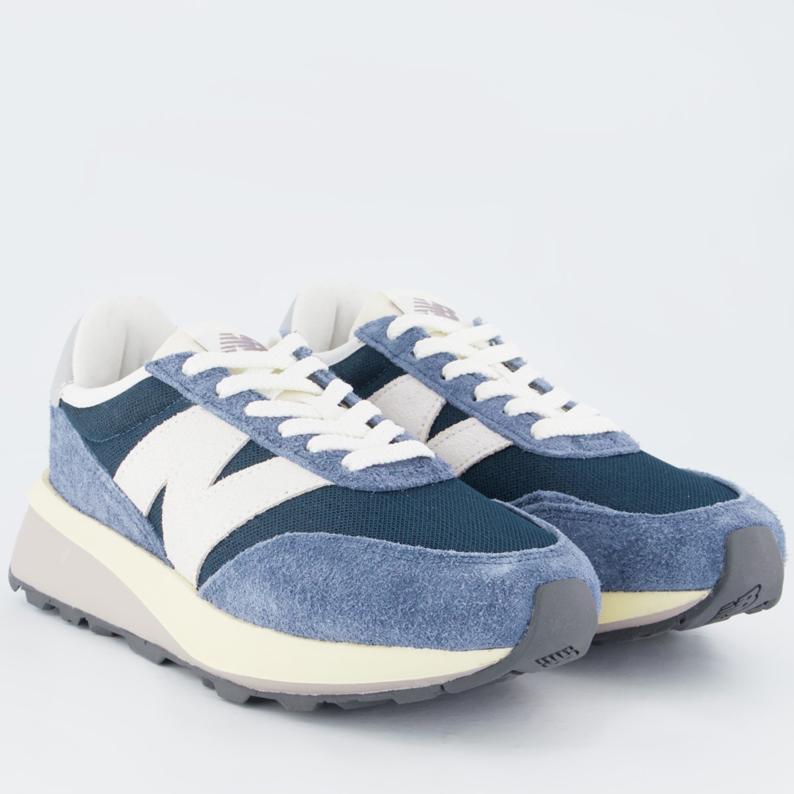 Vista 3 Tênis New Balance 370 V1 Marinho azul marinho New Balance azul marinho