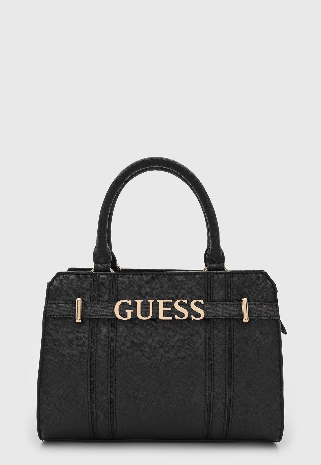 Bolsa Guess Estruturada Preta
