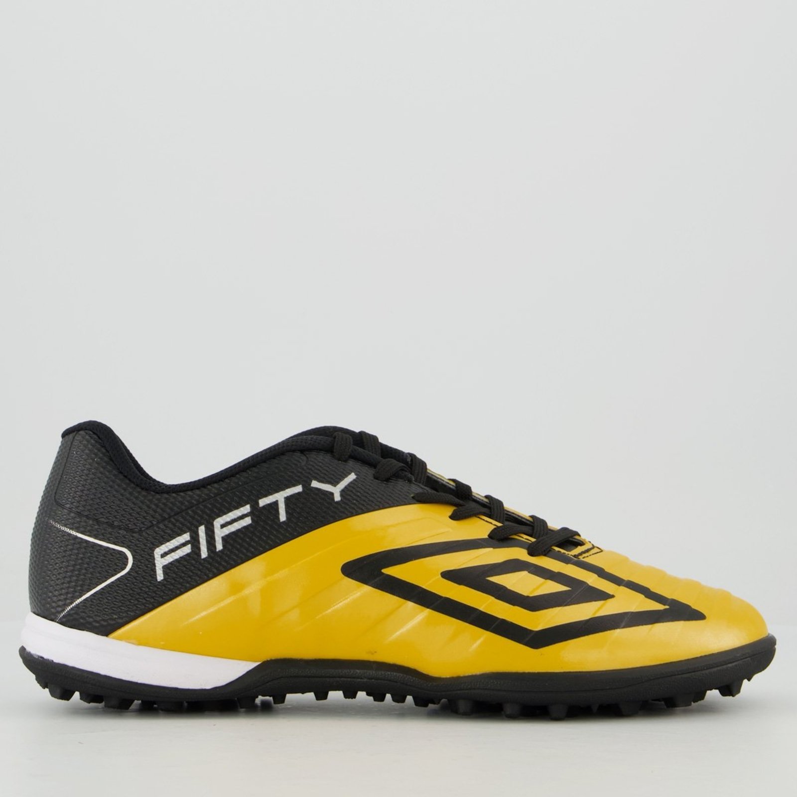 Chuteira Umbro Fifty VII Society Dourada e Preta