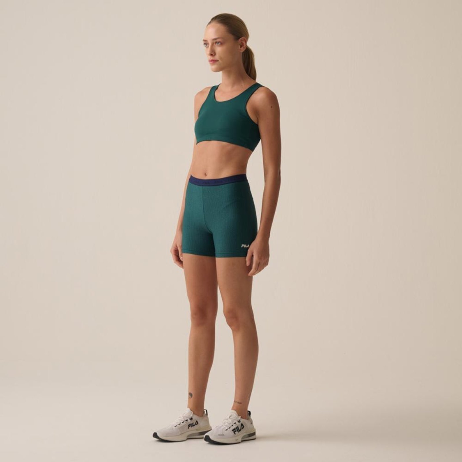 Shorts Fila Train Elastic IV Feminino Incolor