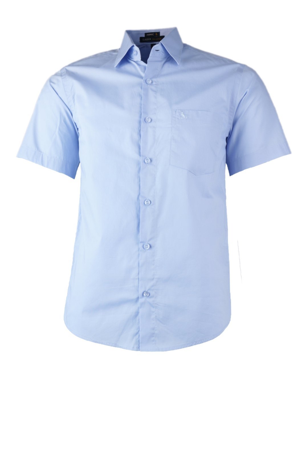 Camisa Masculina Manga Curta Algodão Possui Plus Size 1686