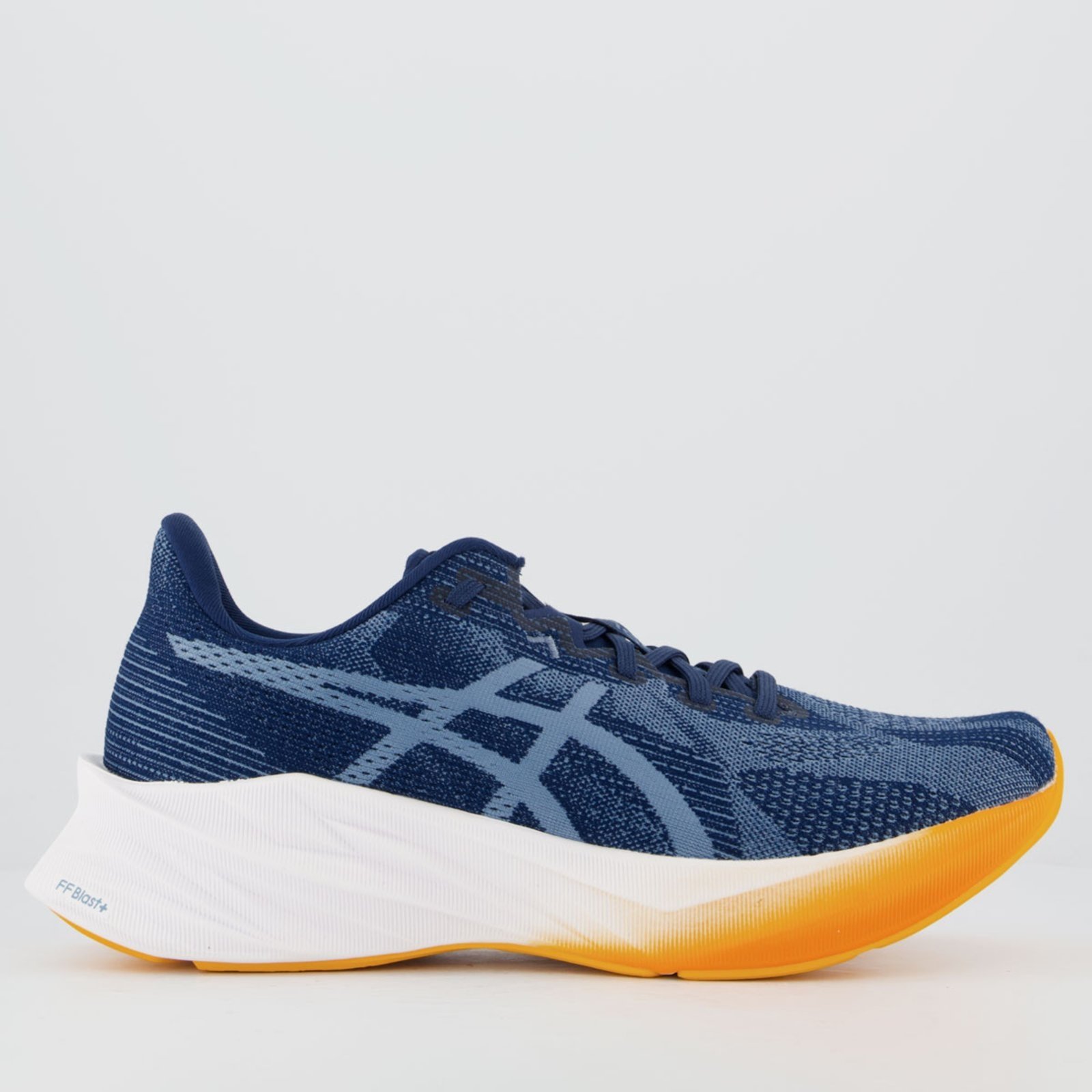 Tênis Asics Dynablast 5 Marinho e Laranja
