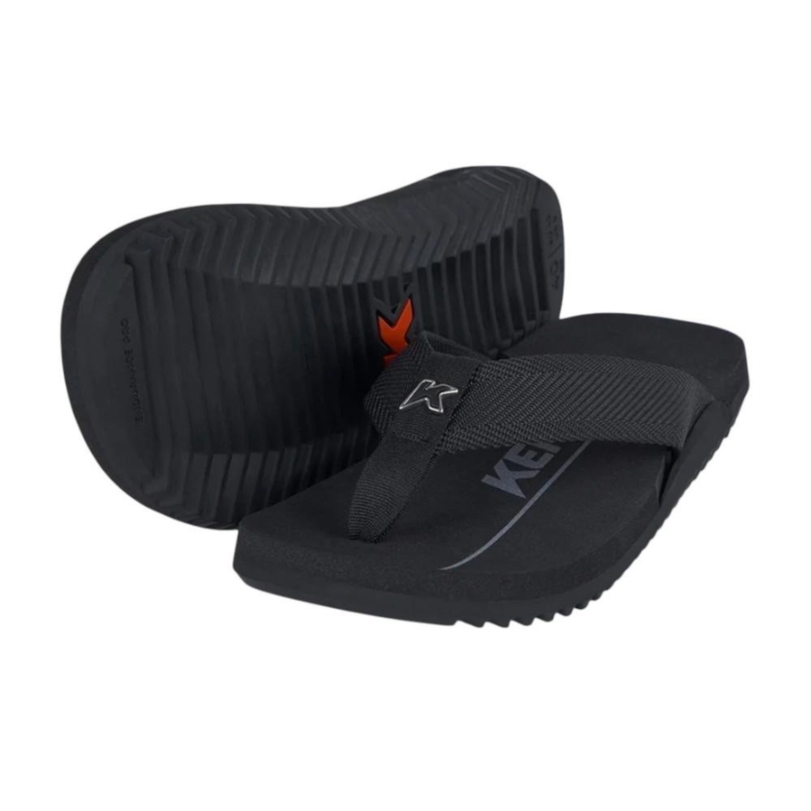 Chinelo Sandalia Kenner Nk6 Masculino Preto Preto