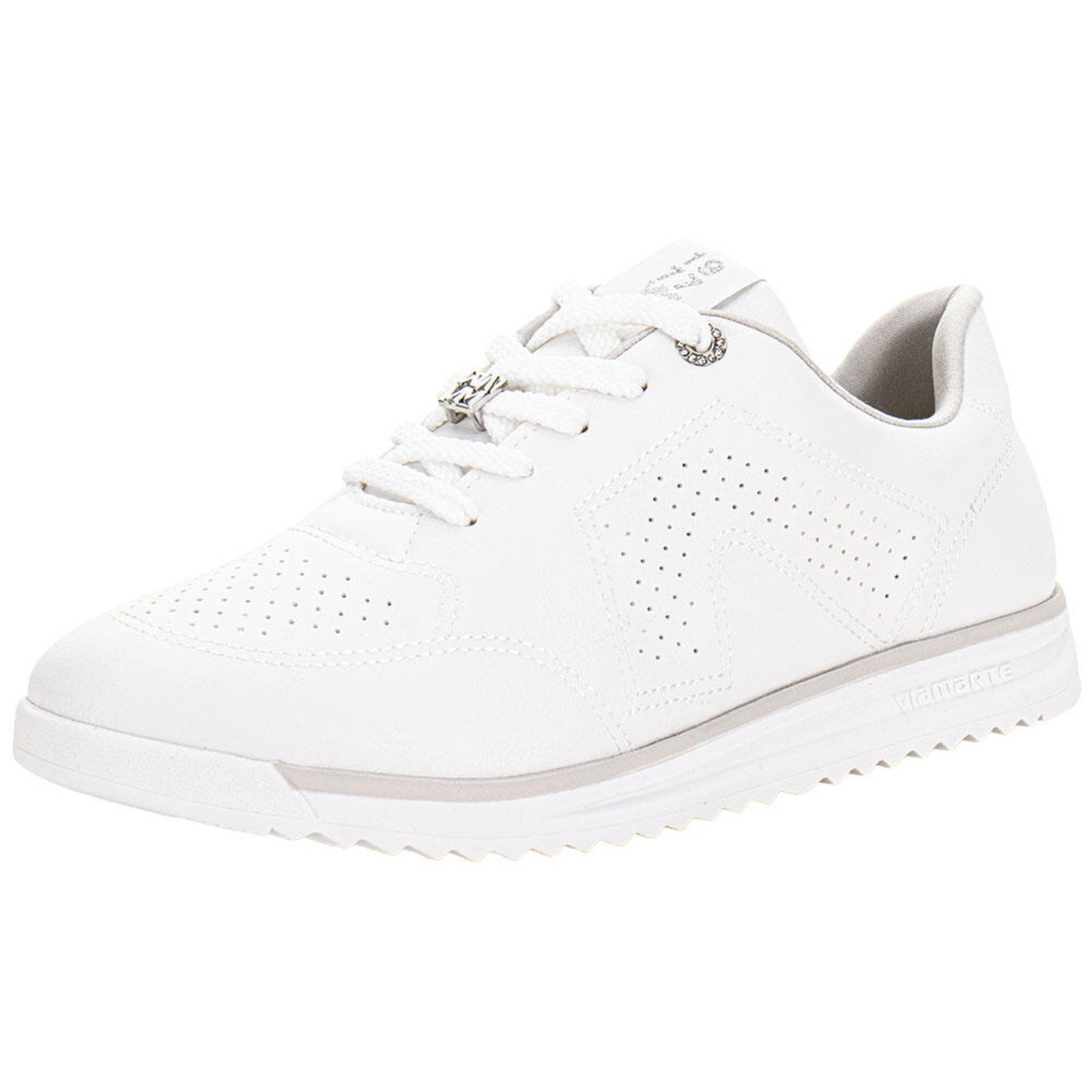 Tênis Feminino Casual Via Marte 226005 A5832605 Branco