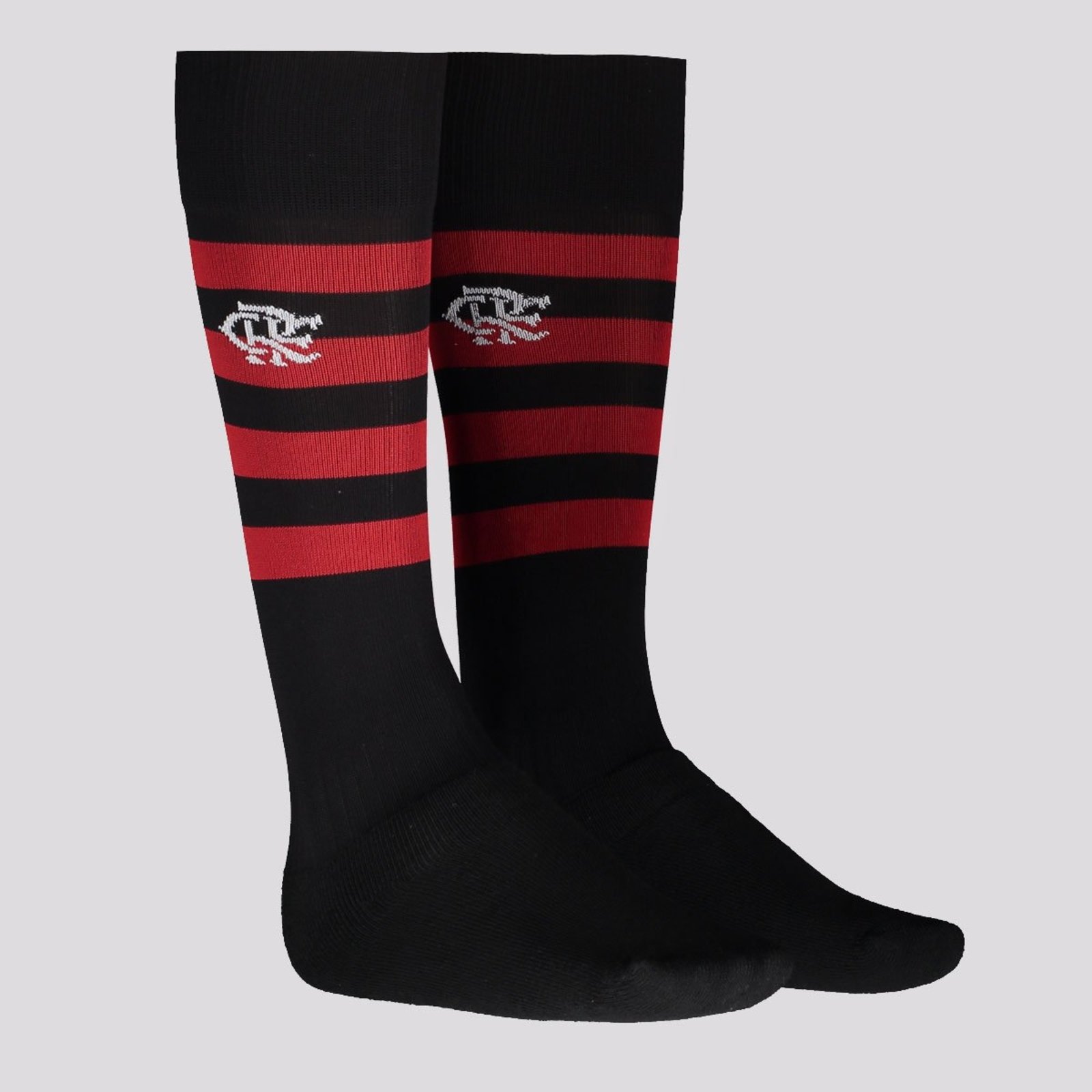 Meião Flamengo CRF Vermelho e Preto
