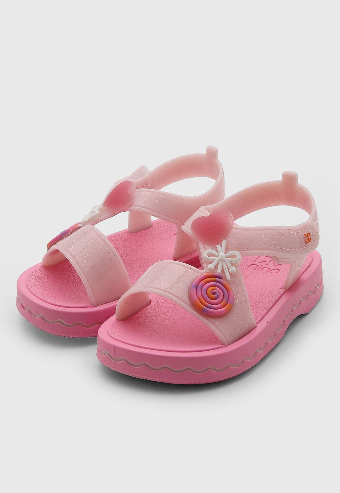 Infantil - Sandália Zaxynina Detalhes Lúdicos Rosa