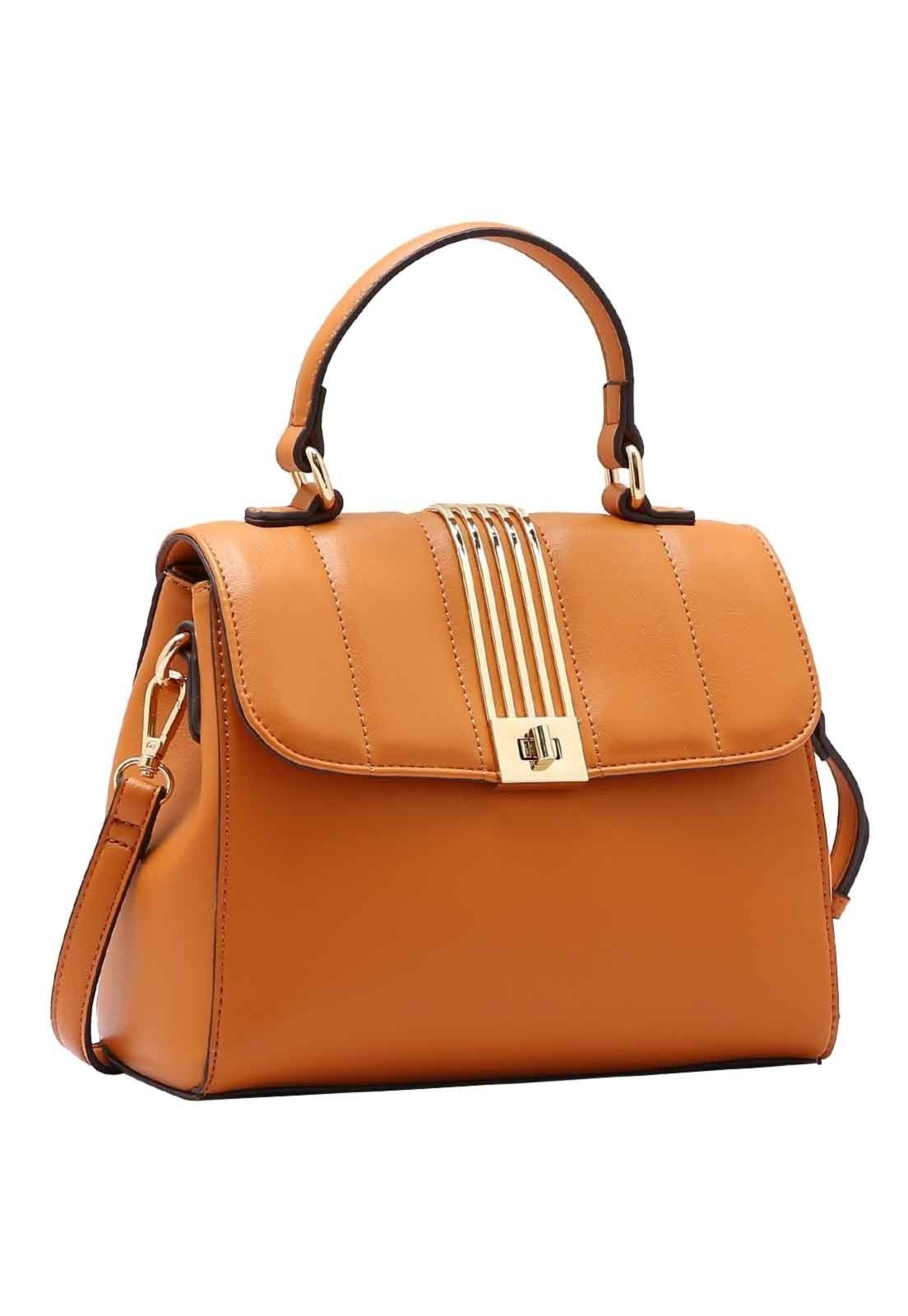Bolsa Feminina Chenson Original Atemporal Mão Caramelo 3485068