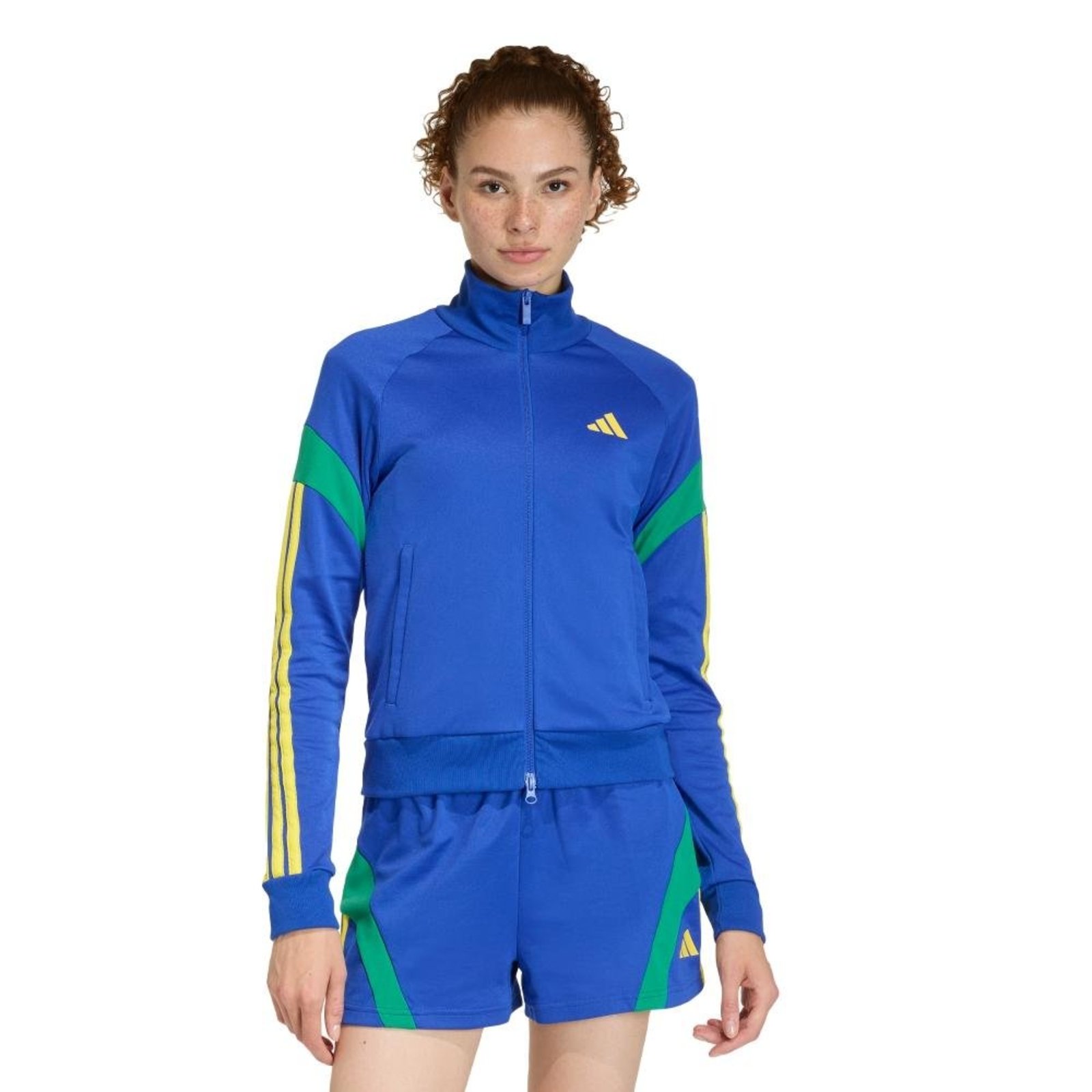 Jaqueta House Of Tiro Nations Pack adidas Sportswear Azul