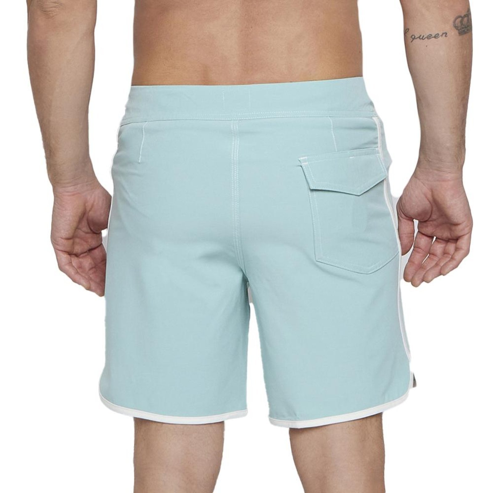 Bermuda Quiksilver Original Scallop 18" SM25 Aquifer"