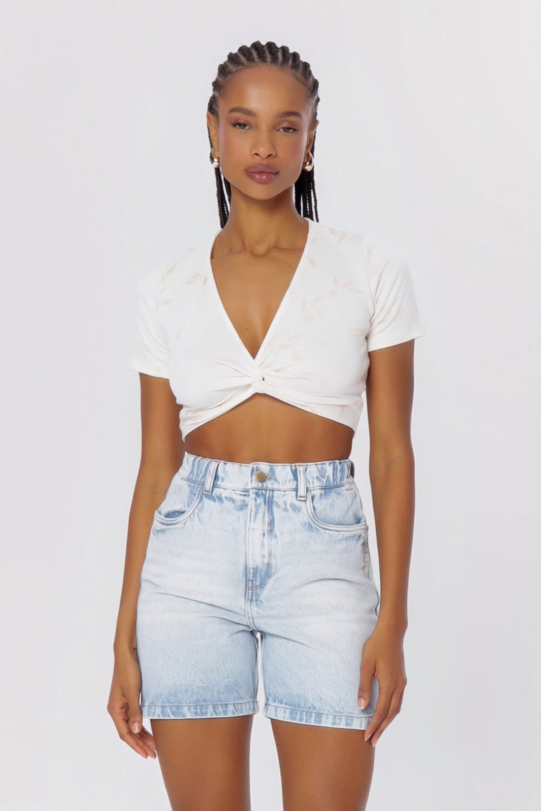 CROPPED GATA JEANS Gatabakana