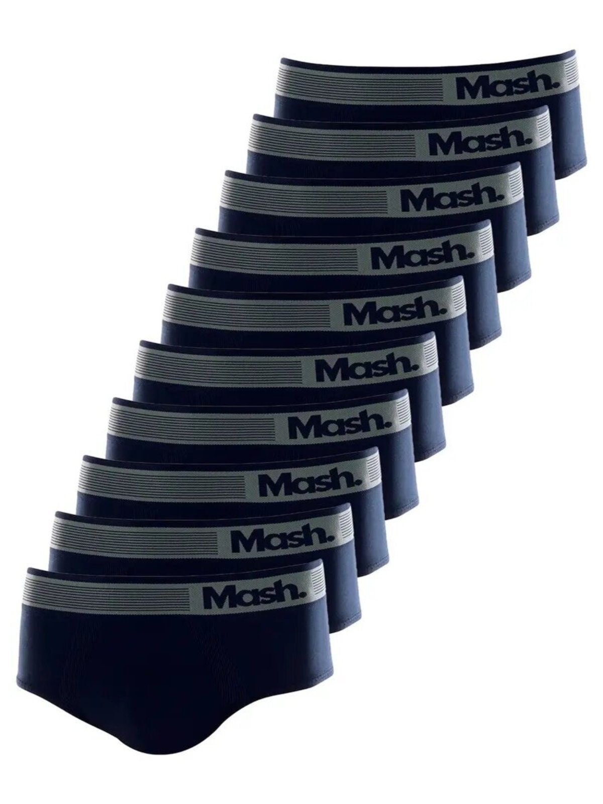 Kit com 10 Cueca Slip Mash 713.02