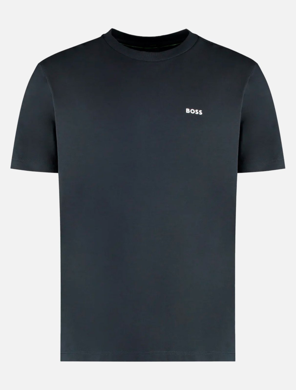 Camiseta Hugo Boss Masculina Regular Fit Stretch Tee 402 Azul Marinho