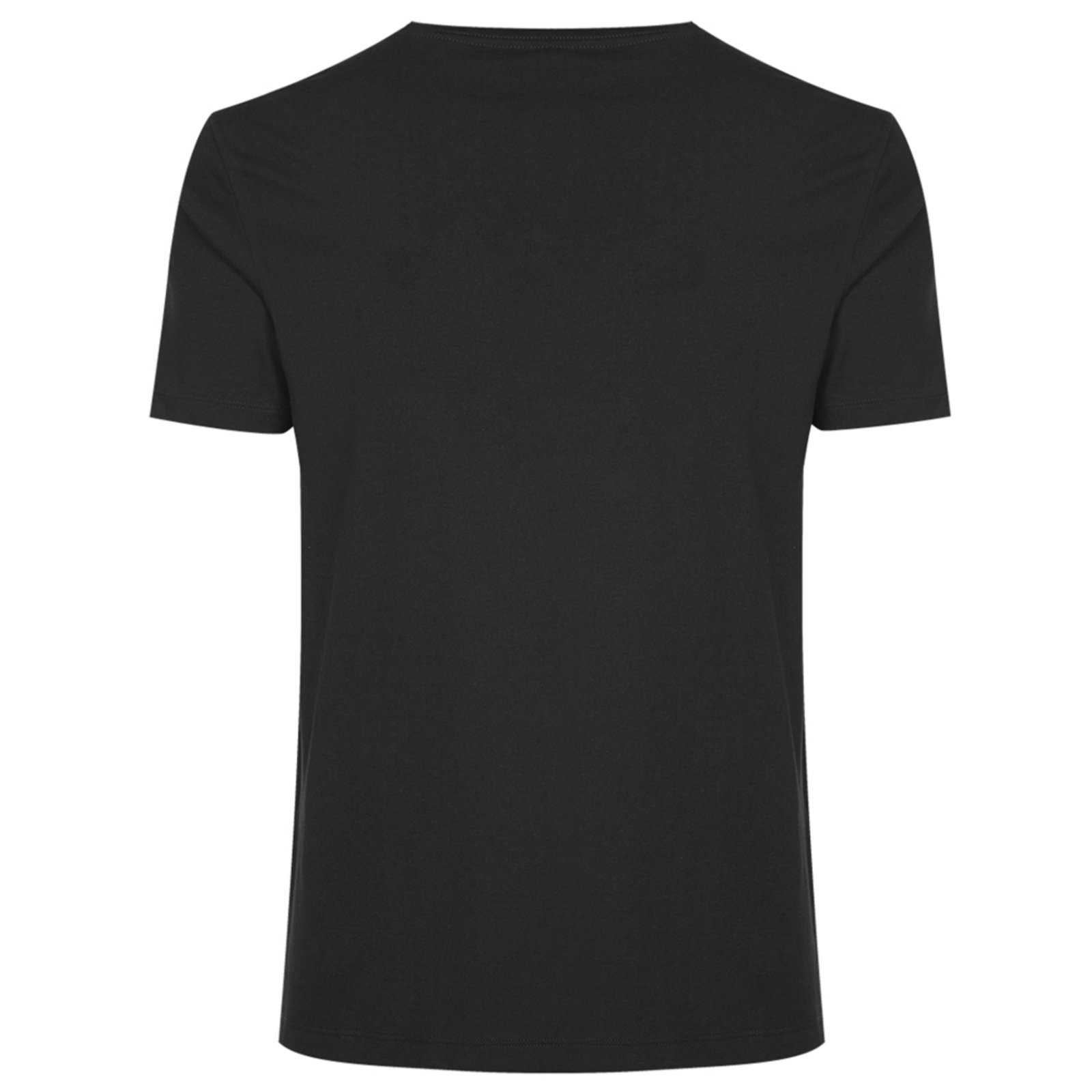 Vista 3 Camiseta Individual Pima Soft Slim Pr26 Masculino preto Individual preto