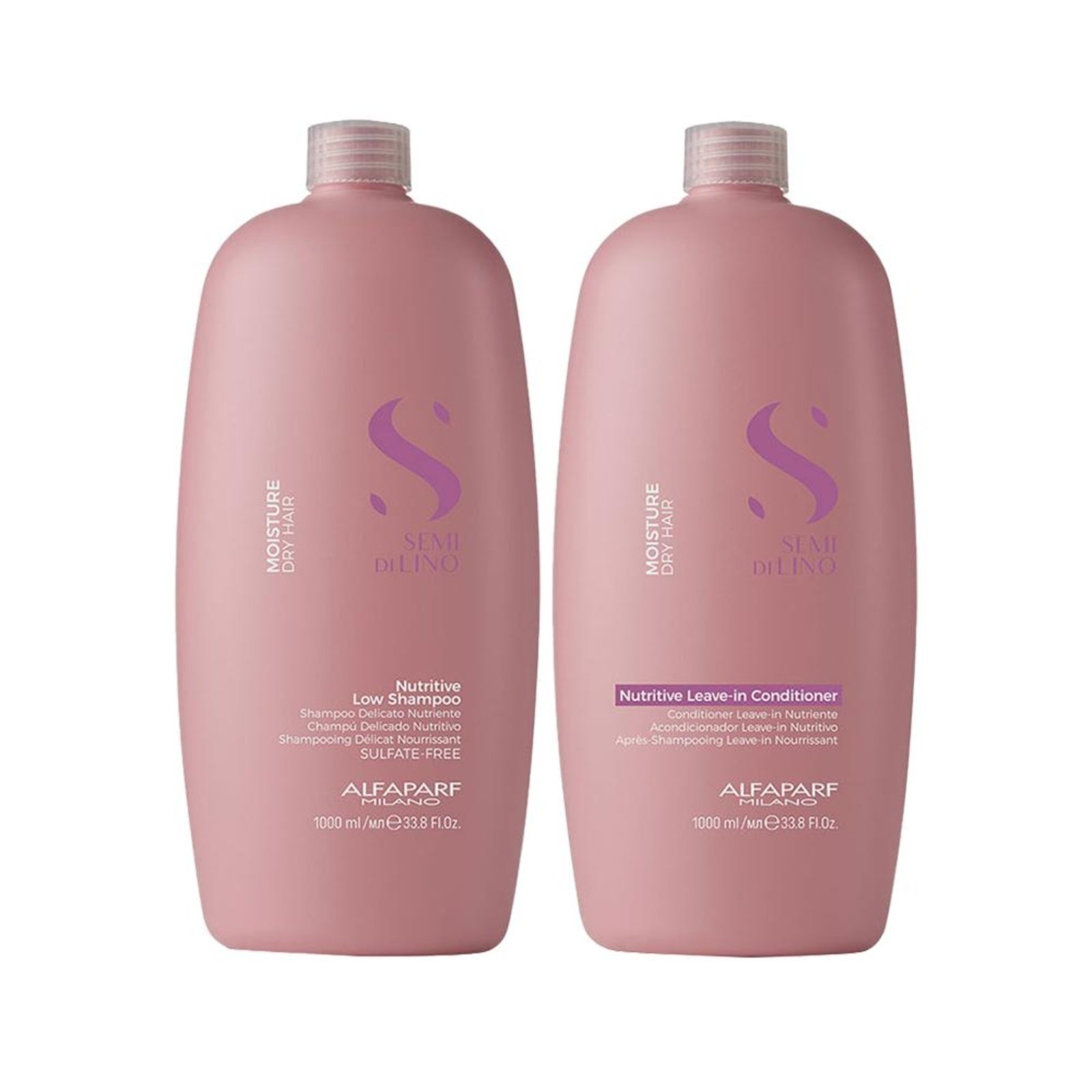 Kit Alfaparf Milano Professional Semi Di Lino Moisture Profissional - Shampoo e Condicionador