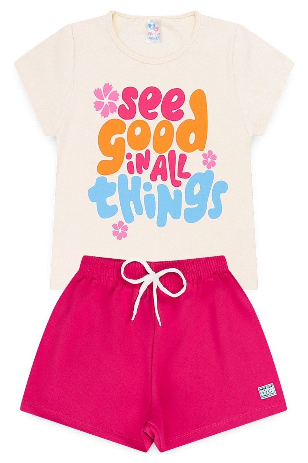 Infantil - Conjunto Juvenil Verão Feminino Good Things