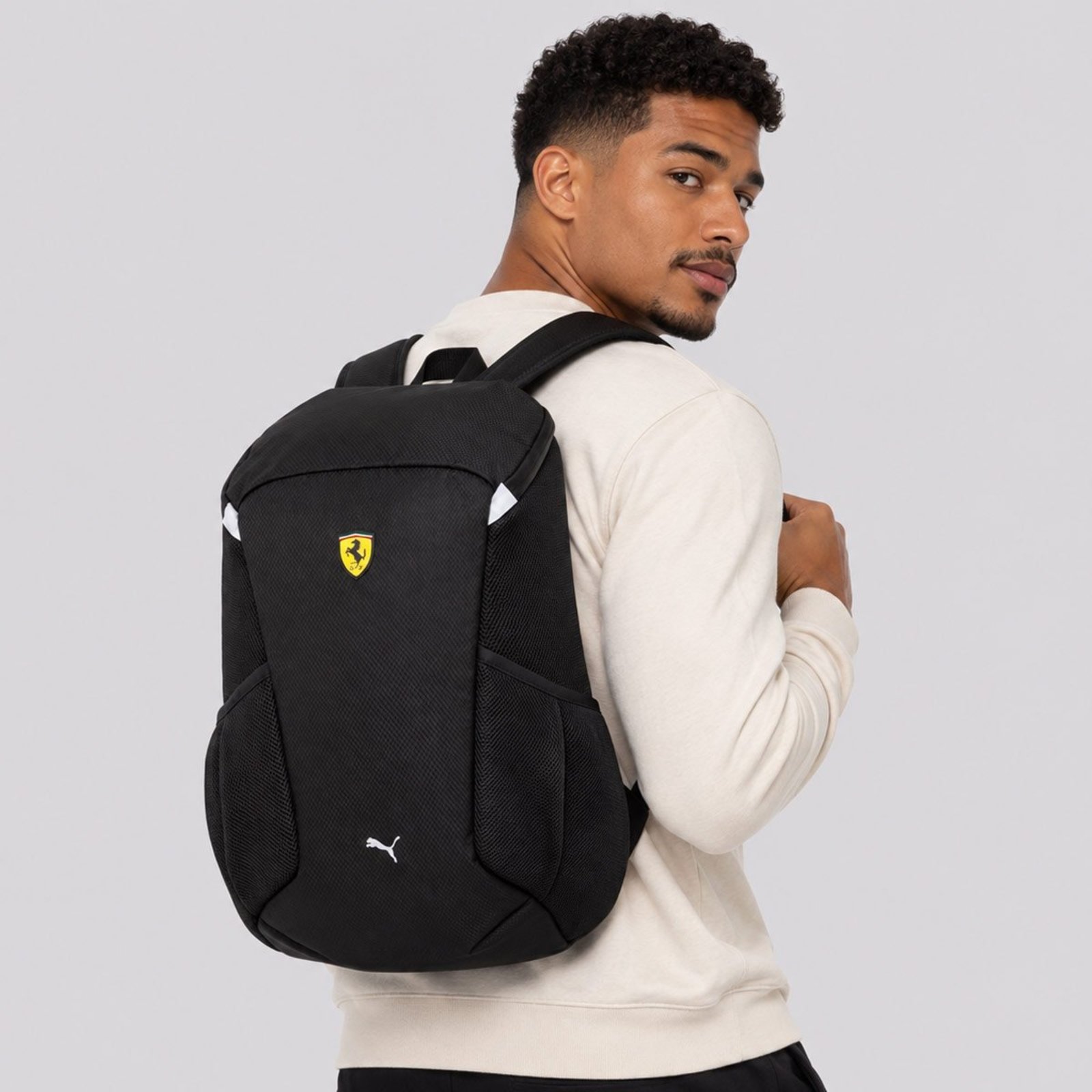 Mochila Puma Ferrari Large Backpack Preta