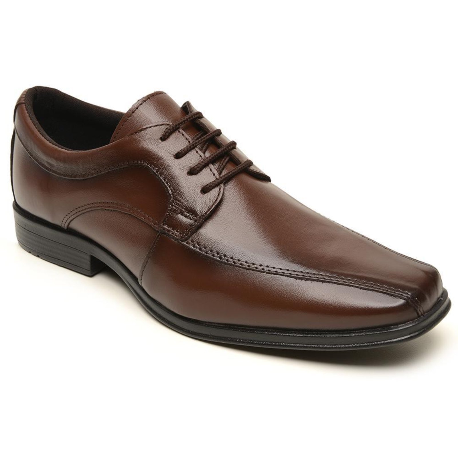 Sapato Social Masculino Sport Fino Couro Preto 37 Marrom