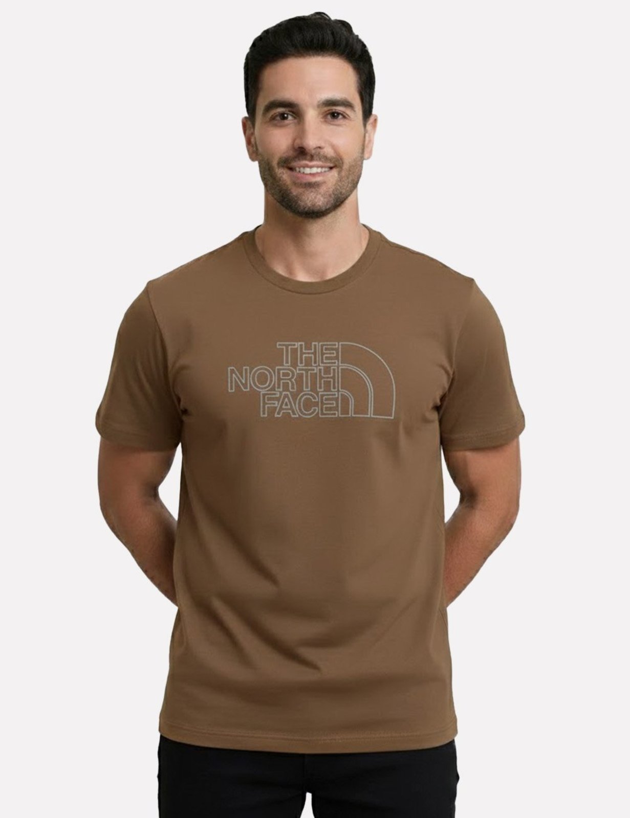 Camiseta The North Face Standard Fit Drew Peak Light Marrom