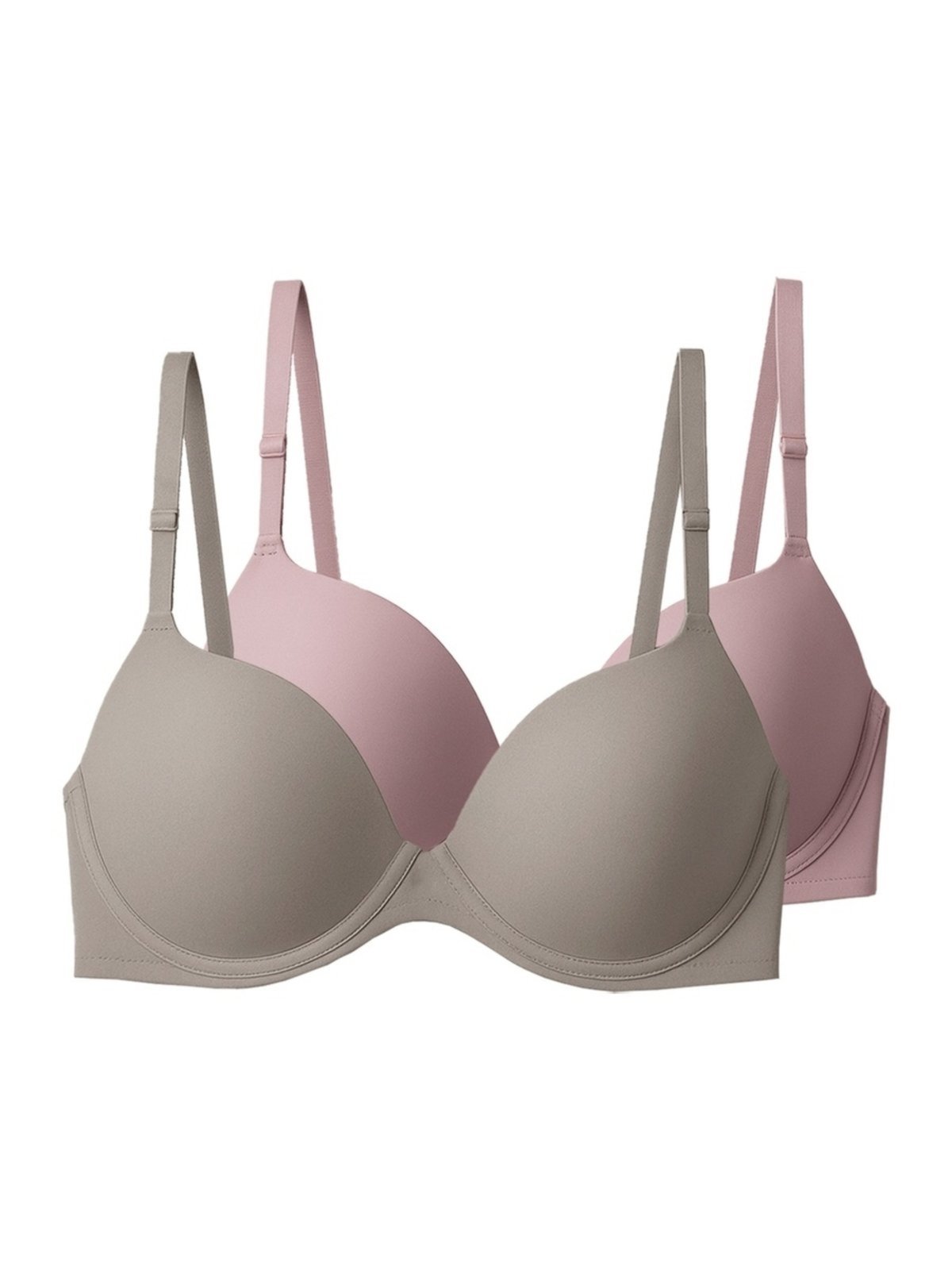Kit com 2 Sutiãs com Aro e Bojo Push Up Liz 51690 Taça B