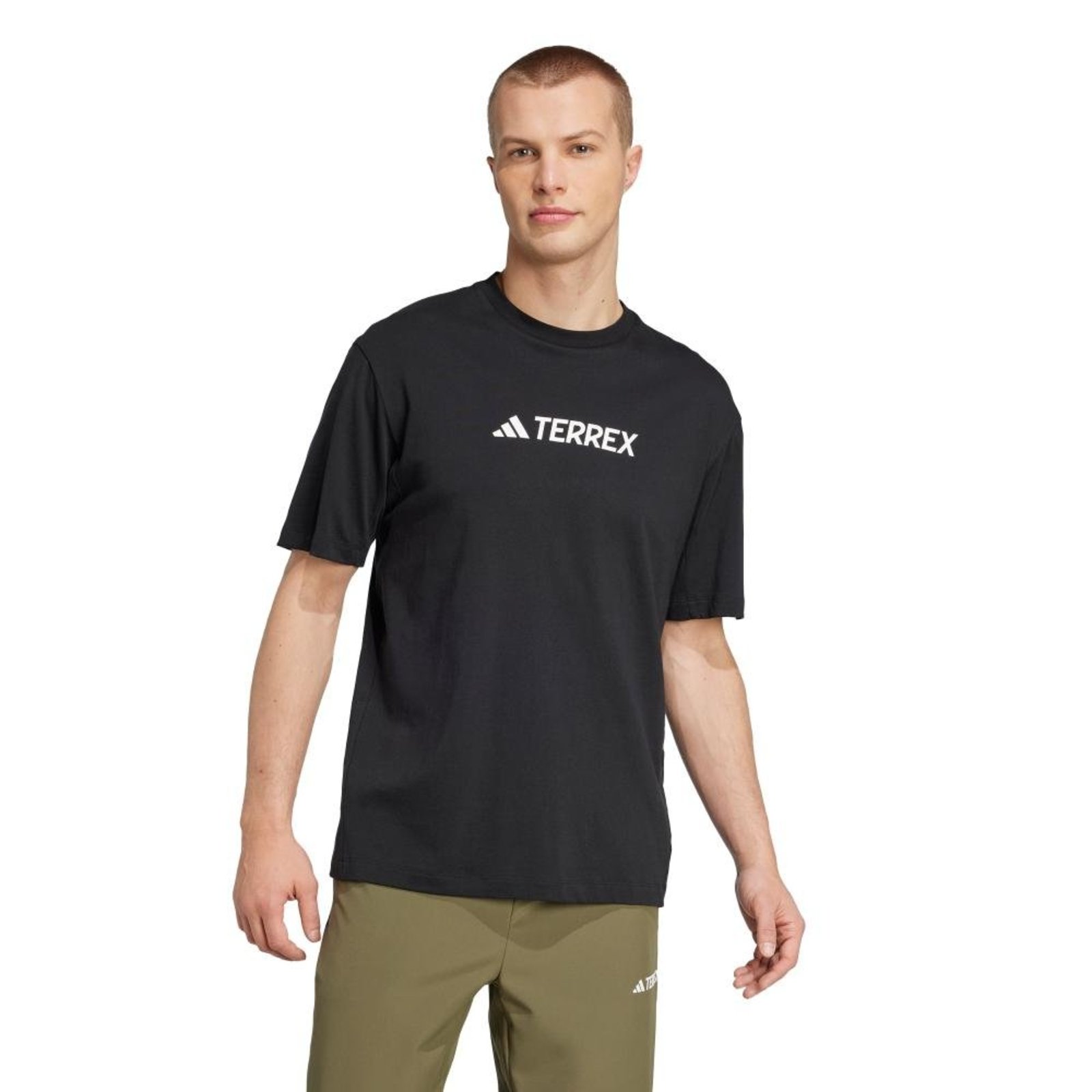 Camiseta Terrex com logotipo clássico adidas Performance Preto