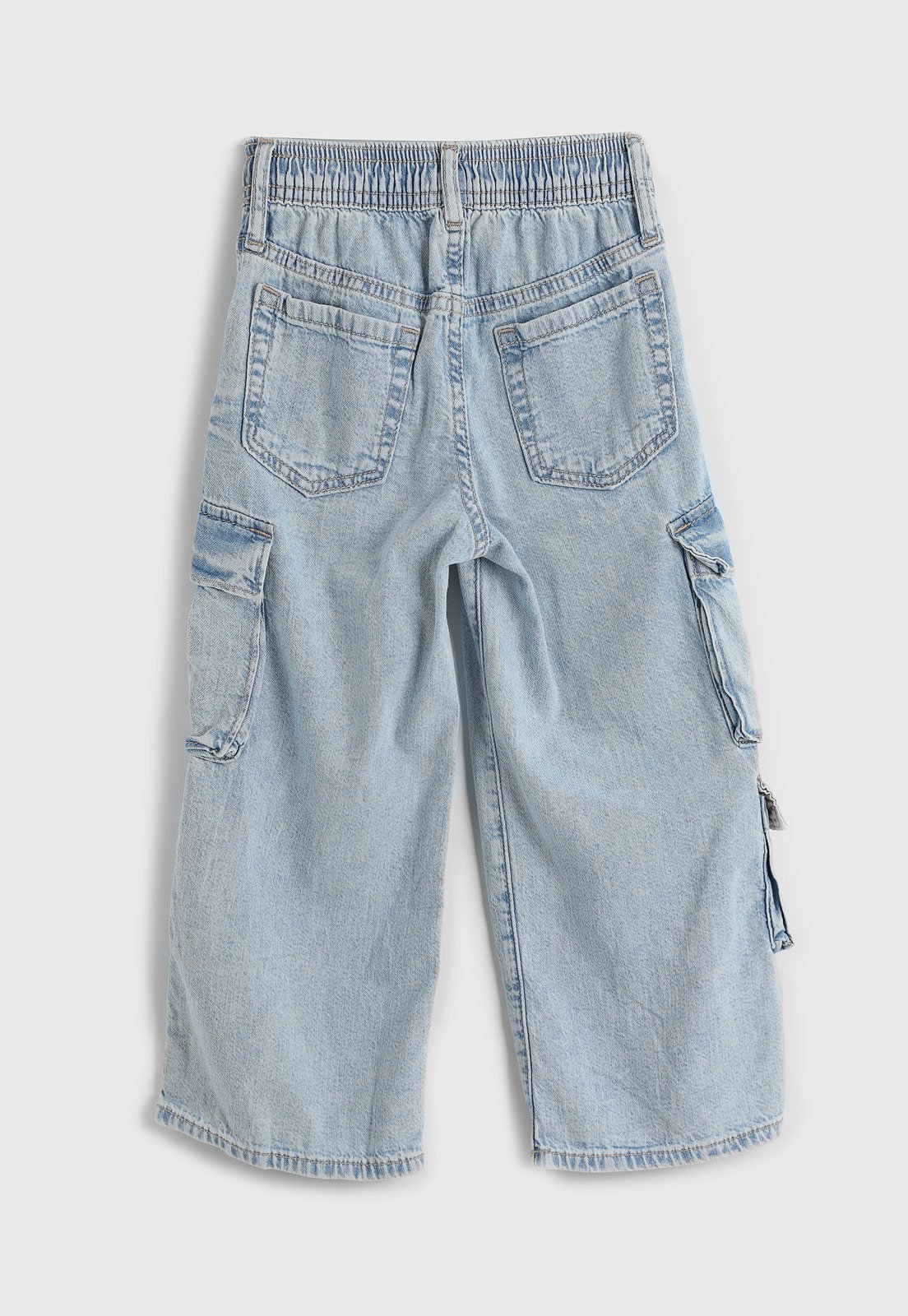 Vista 3 Calça Jeans GAP Cargo azul GAP azul