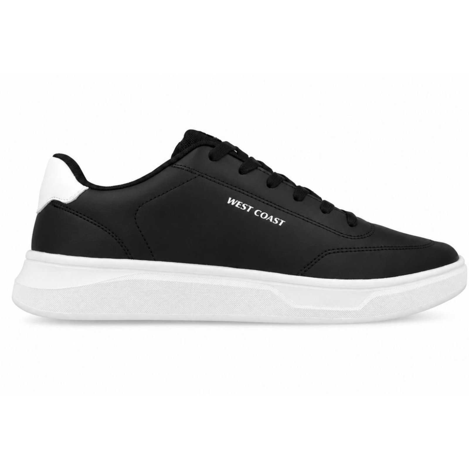 Tênis West Coast WC 207 Sunset Masculino Casual Preto Branco
