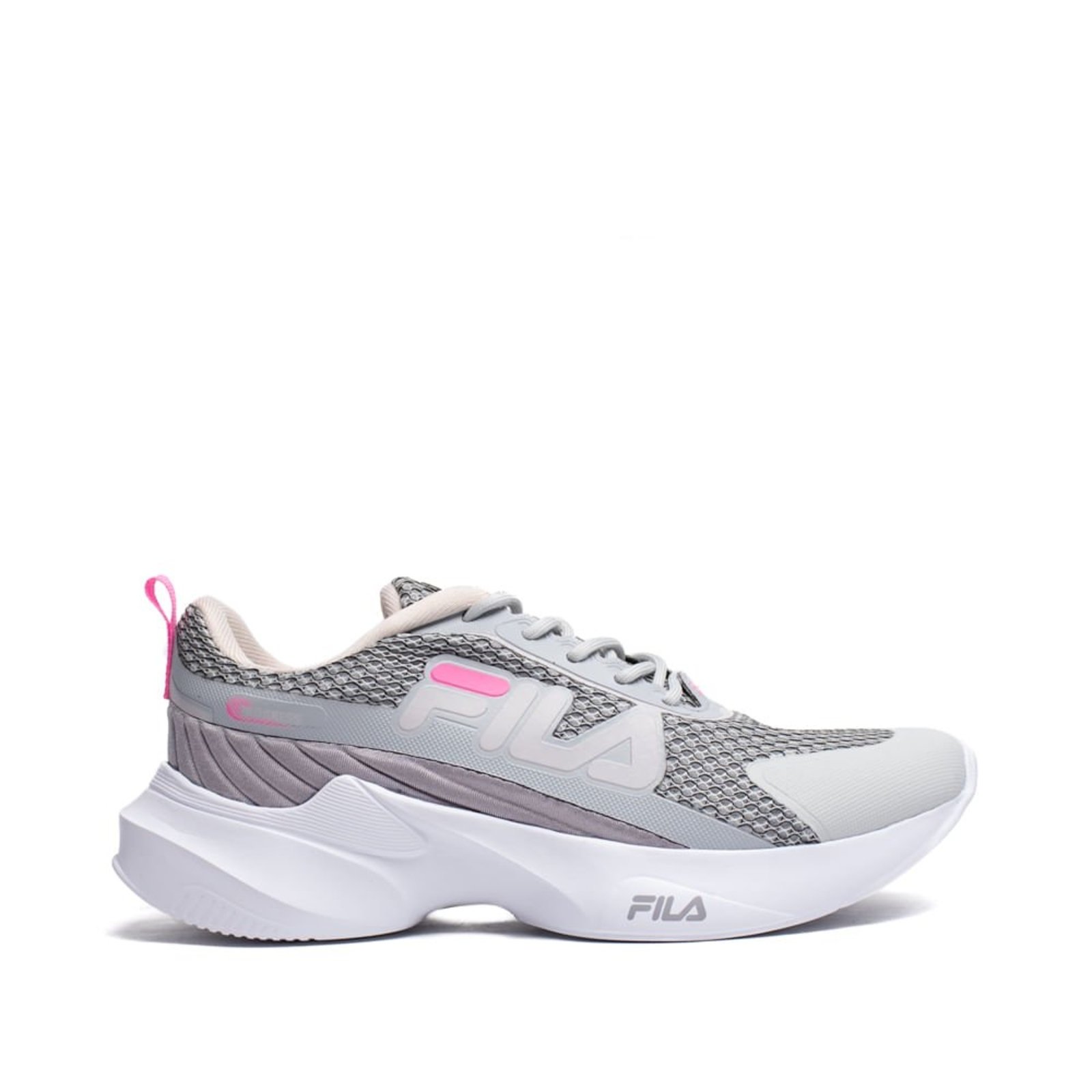 Infantil - Tênis Fila Progress Cinza/Rosa