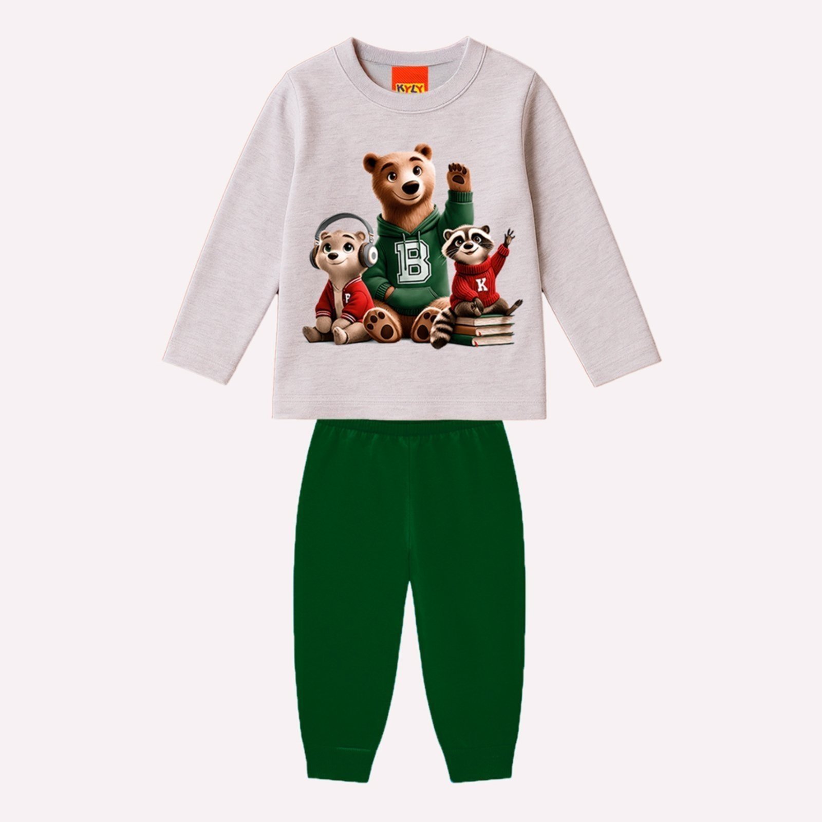 Infantil - Conjunto Menino Bichinhos Kyly
