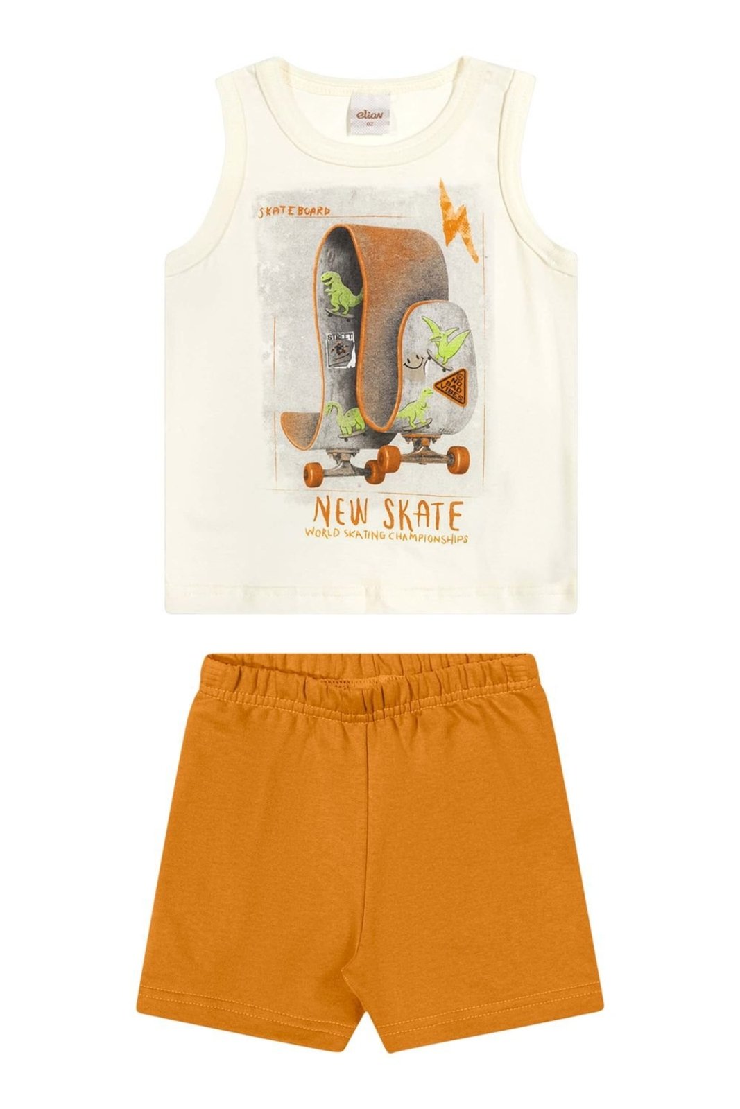 Infantil - Conjunto Menino Regata Sport Elian Bege