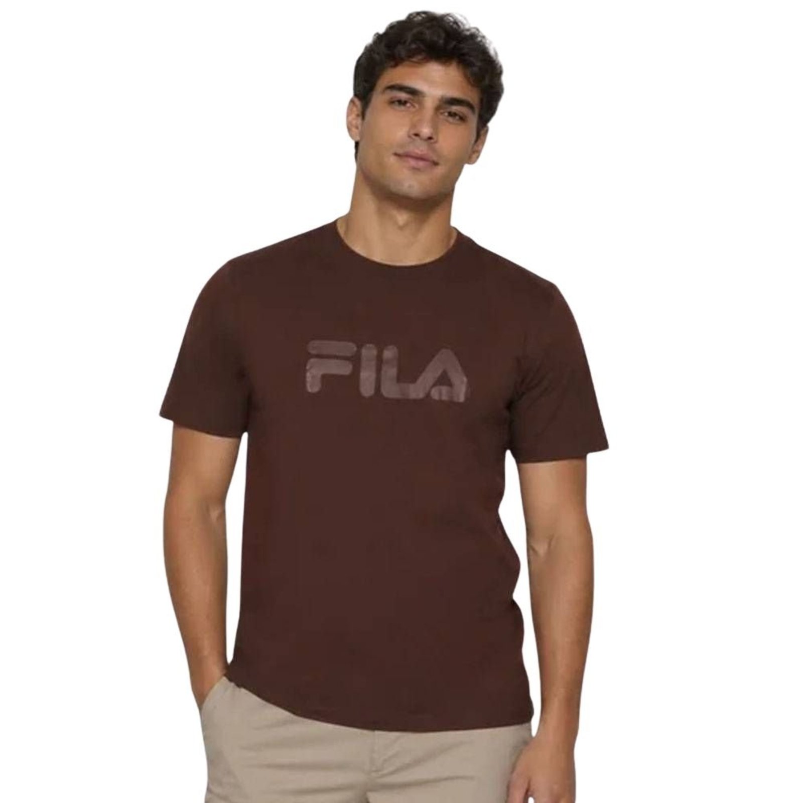 Camiseta Fila Regular Letter Premium IV Masculina