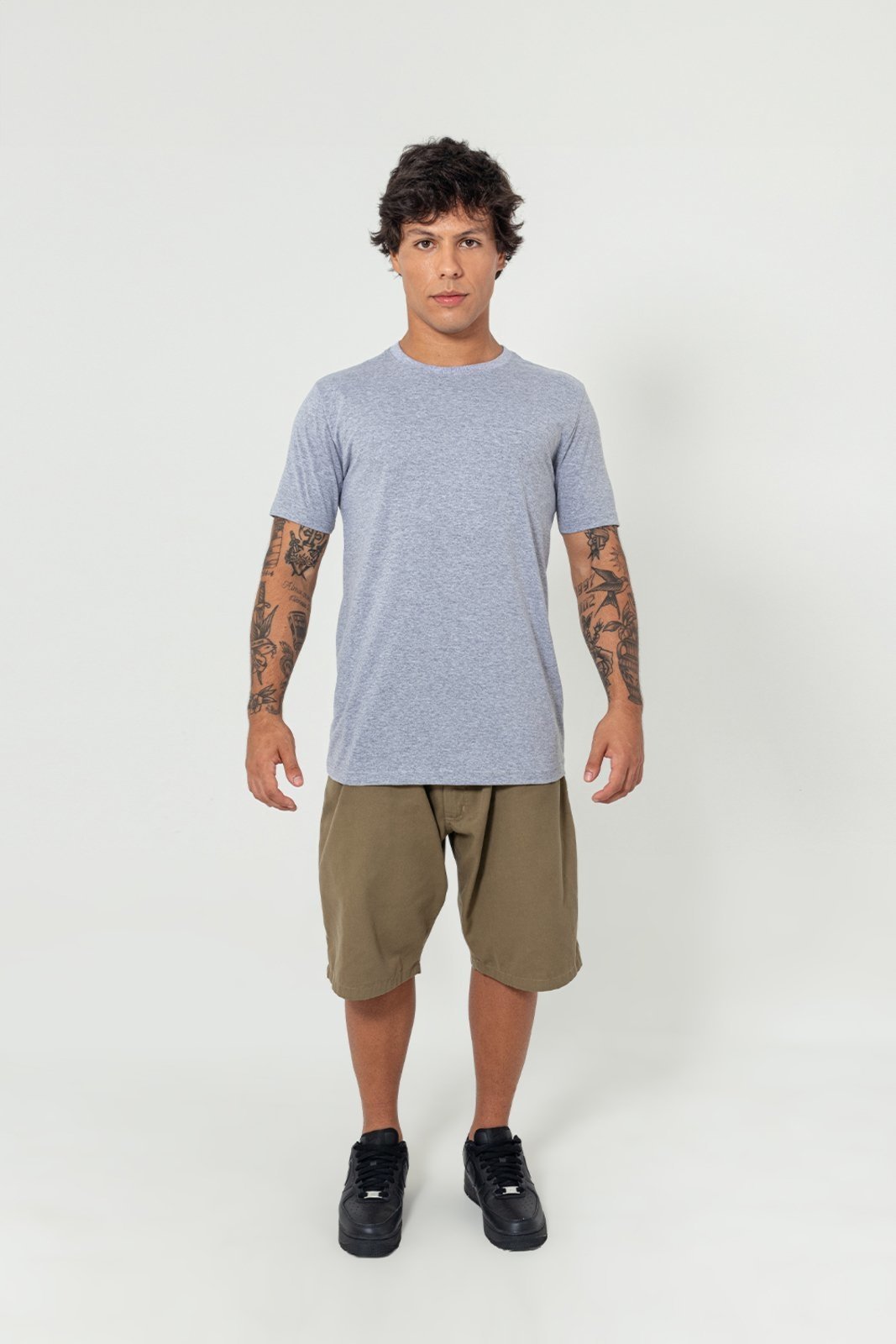 Camiseta Basic Casual Brunx Ind – Mescla