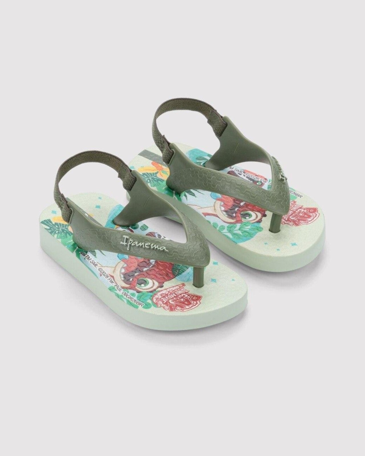Infantil - Chinelo Dedo Ipanema Fun Baby Patrulha Canina Verde